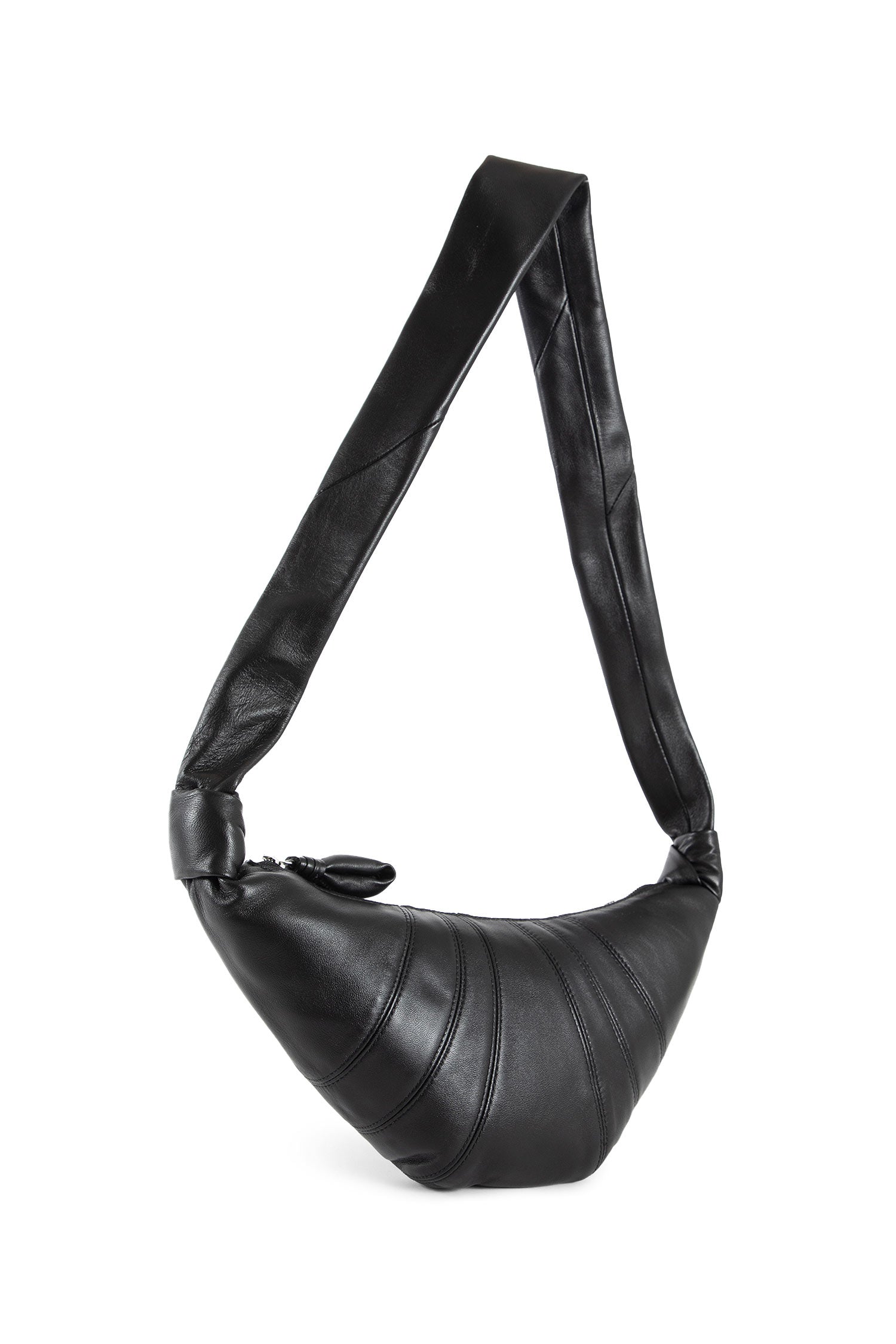 Small Croissant Bag In Leather