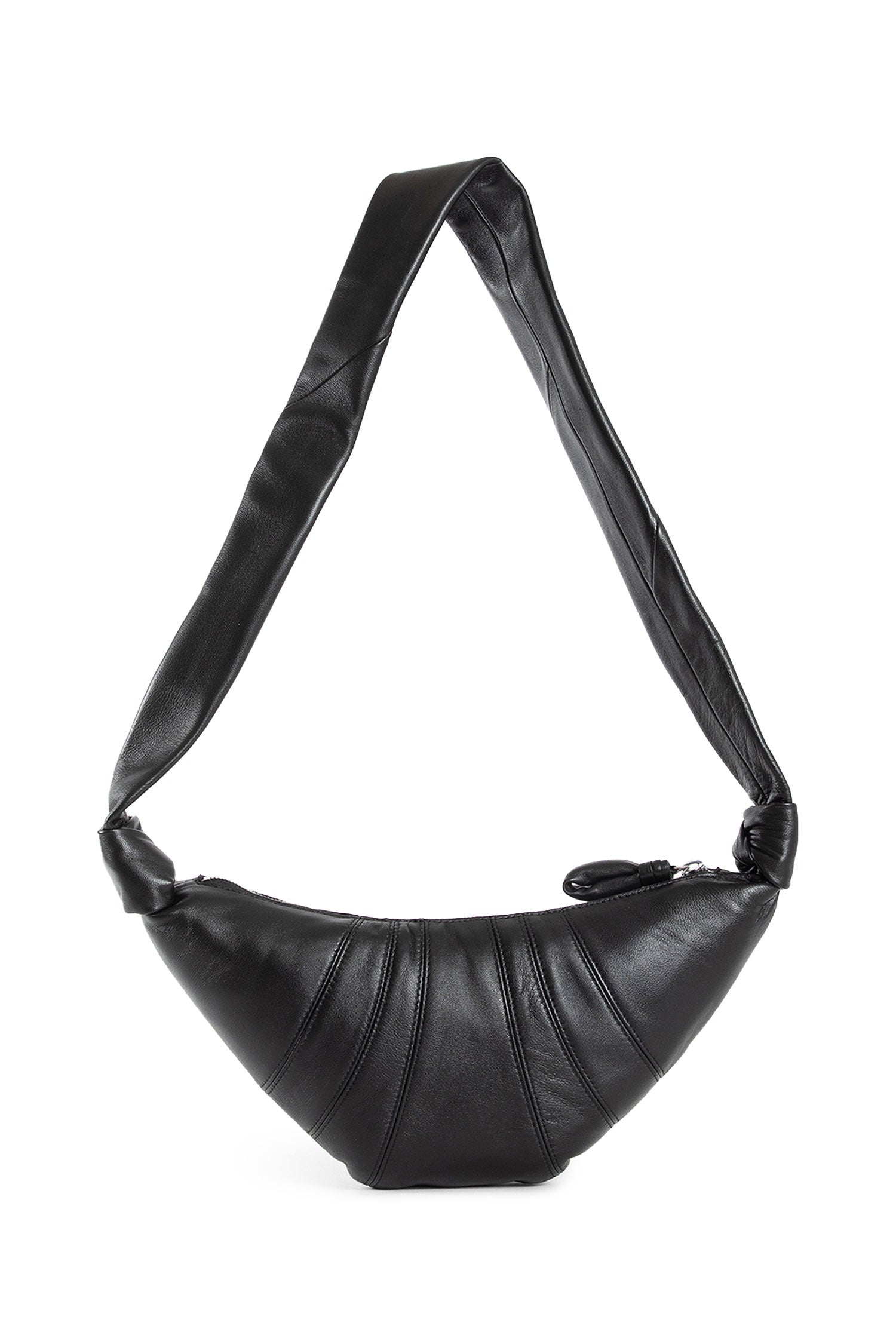 Small Croissant Bag In Leather