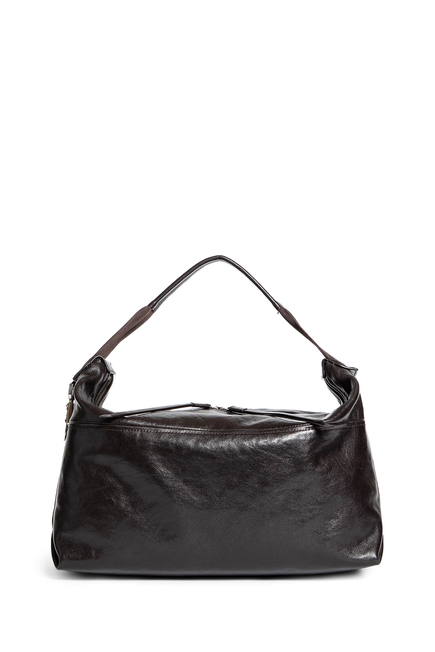 LEMAIRE WOMAN BROWN SHOULDER BAGS