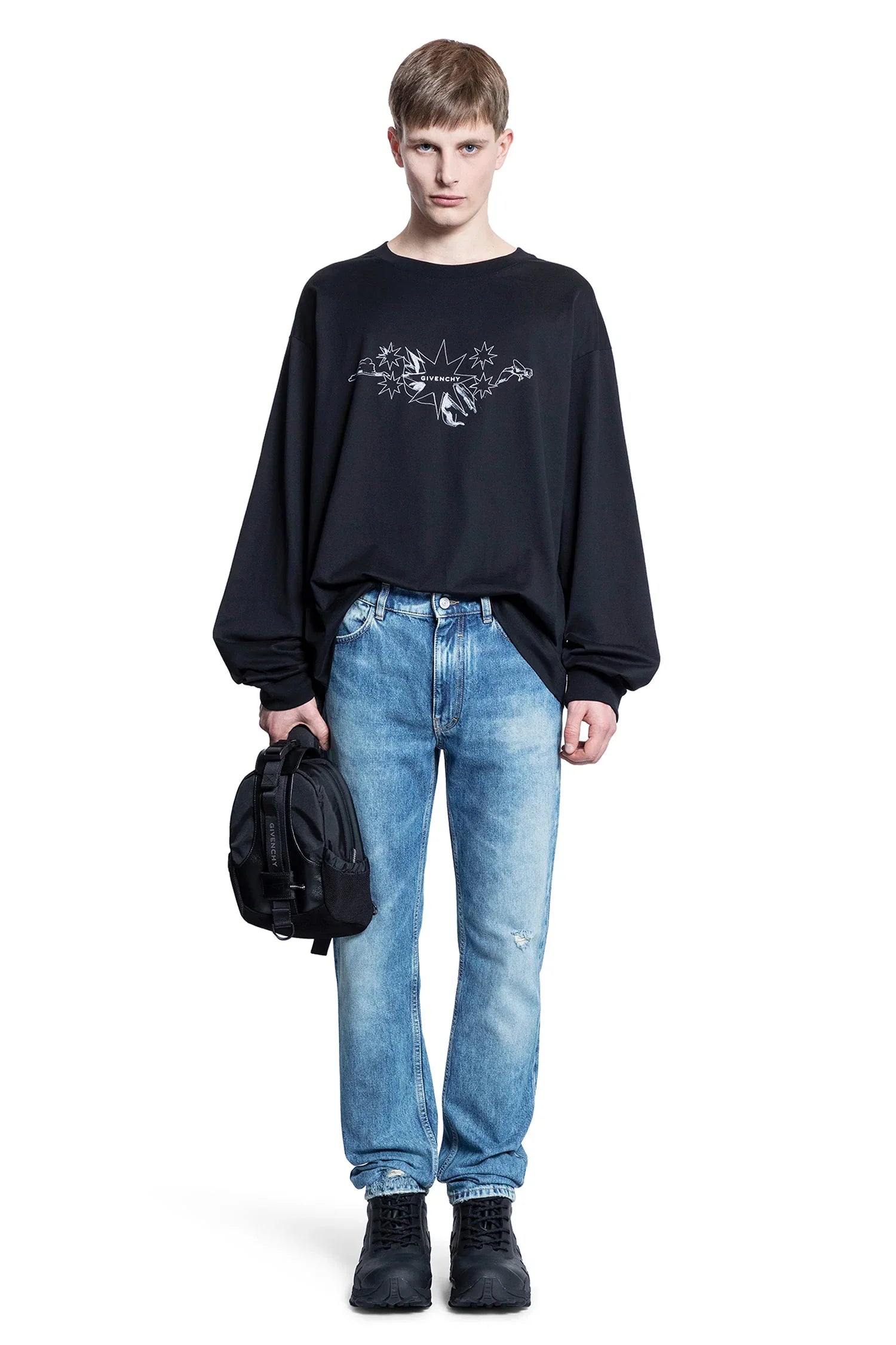 Distressed 5 Pocket Slim fit Jeans - Antonioli.eu