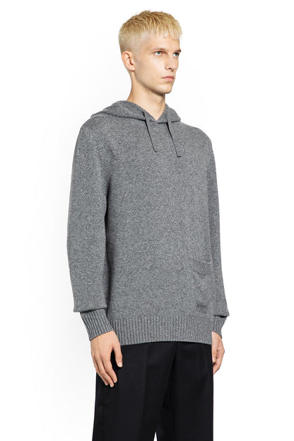 GIVENCHY MAN GREY KNITWEAR