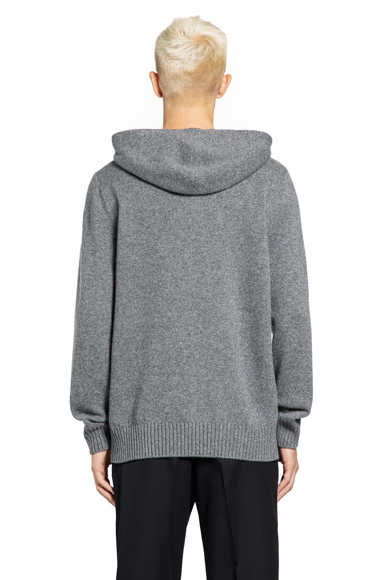 GIVENCHY MAN GREY KNITWEAR