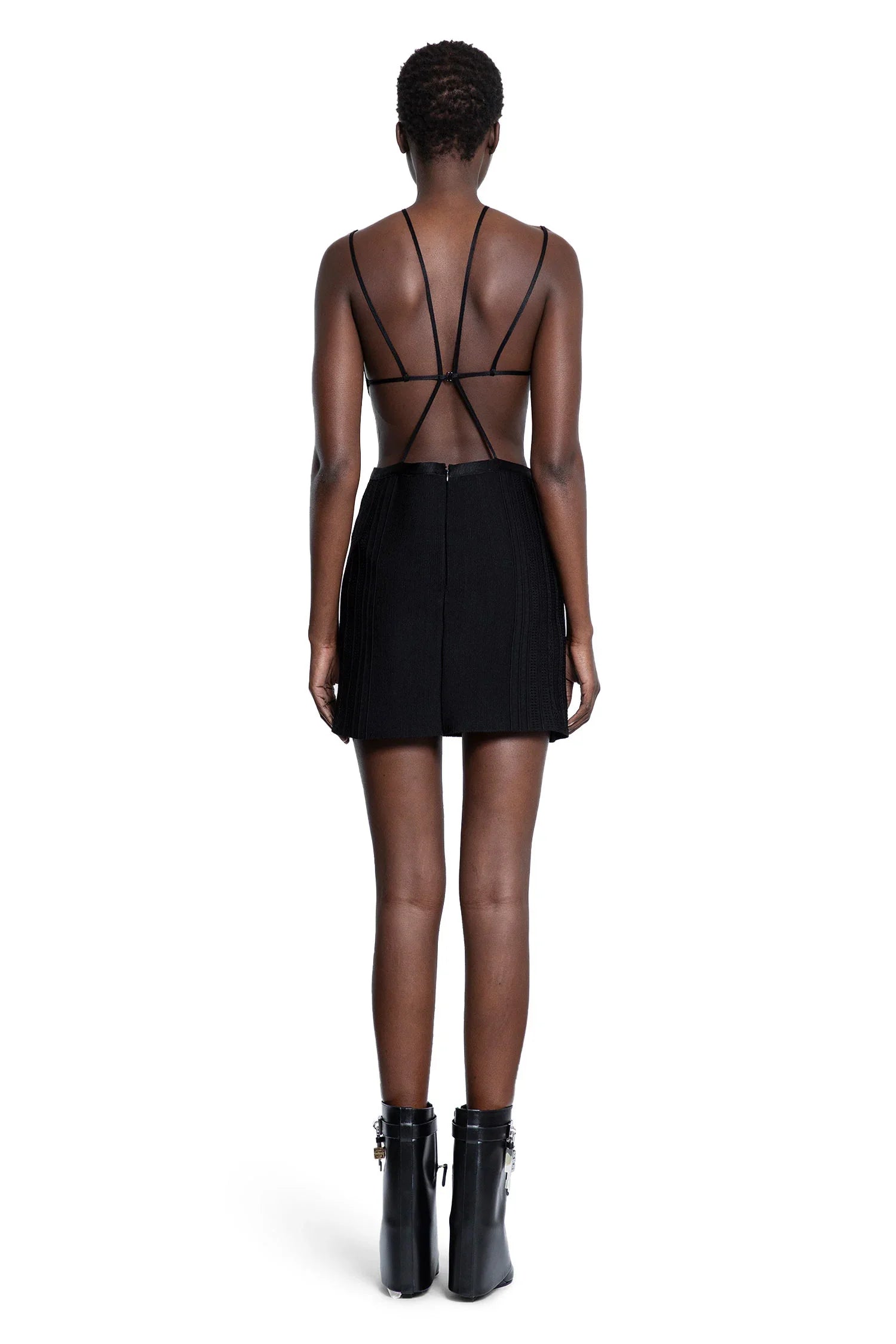 Star Knitted Short Dress - Antonioli.eu