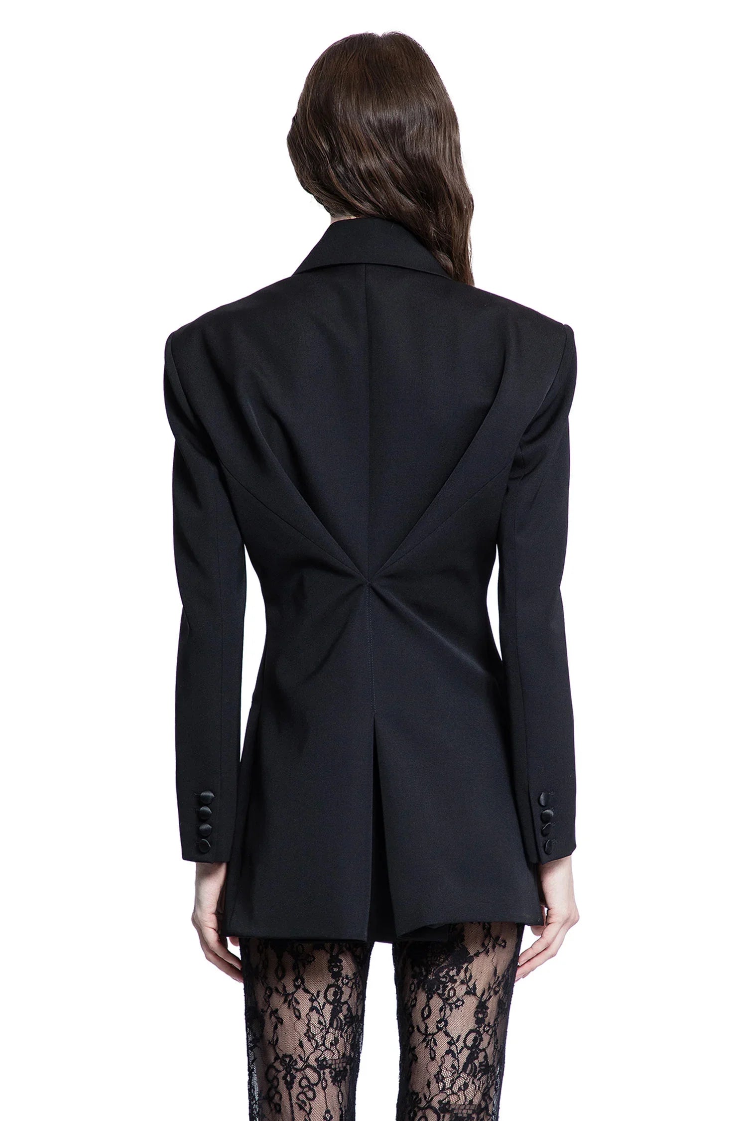 Pleated Wool Blazer - Antonioli.eu