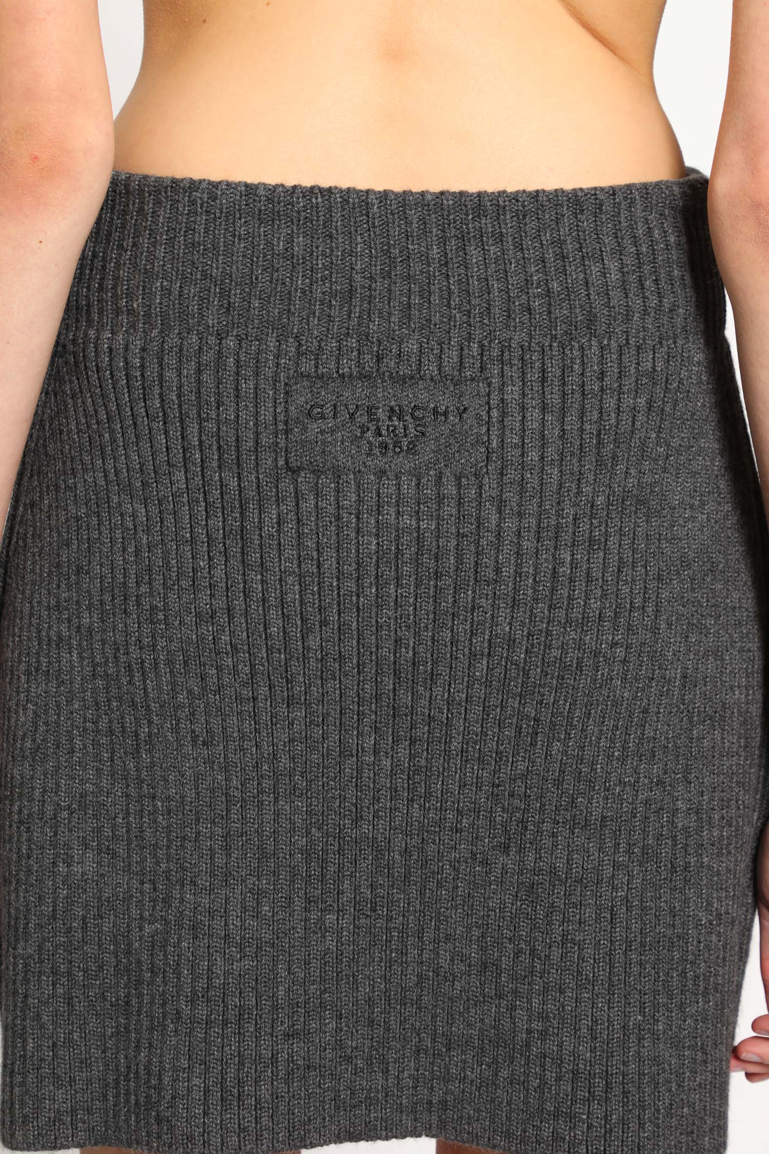 Mini Pencil Skirt in Wool - Antonioli.eu