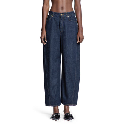 Cocoon Pants in Raw Denim - Antonioli.eu