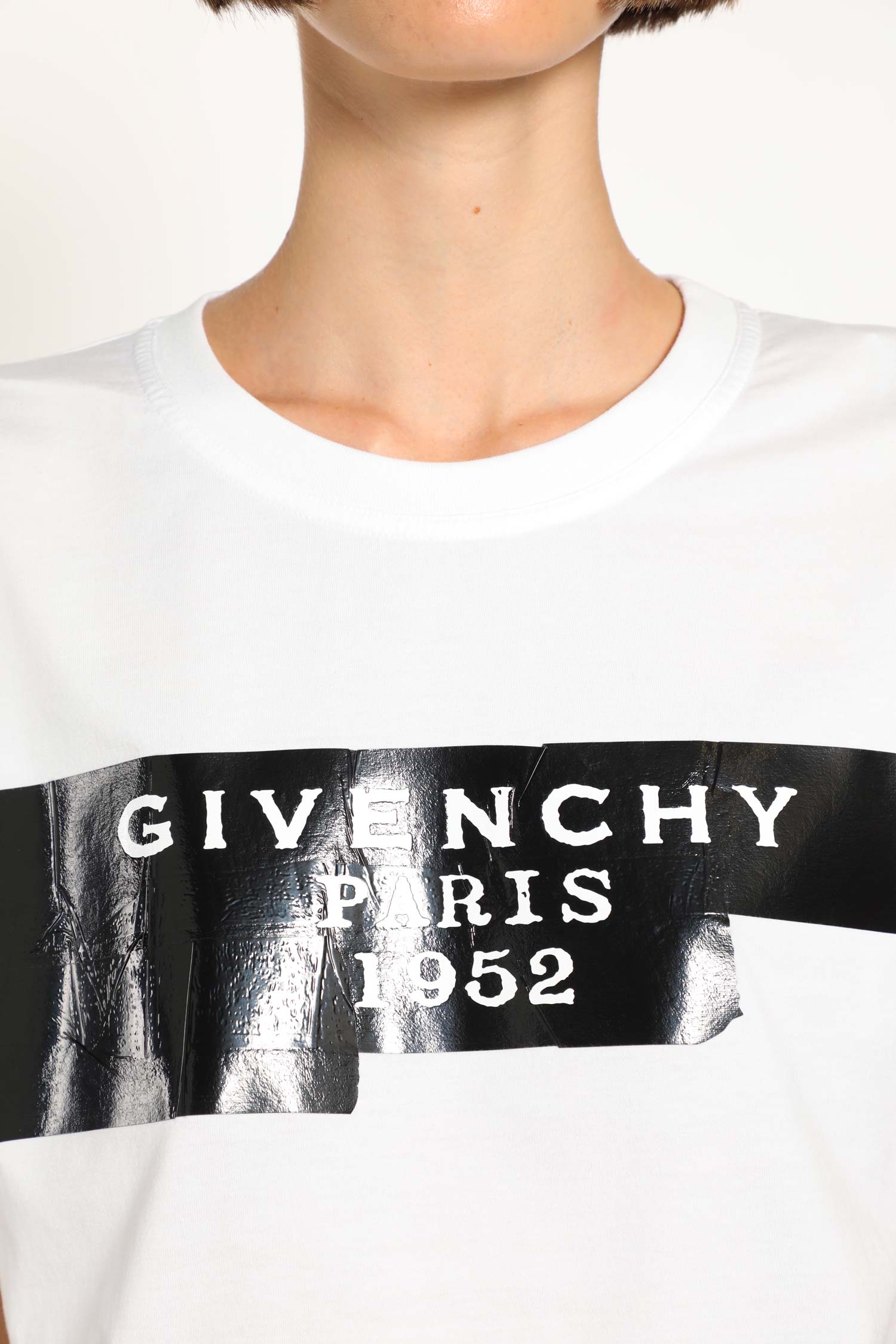 GIVENCHY WOMAN WHITE T-SHIRTS & TANK TOPS