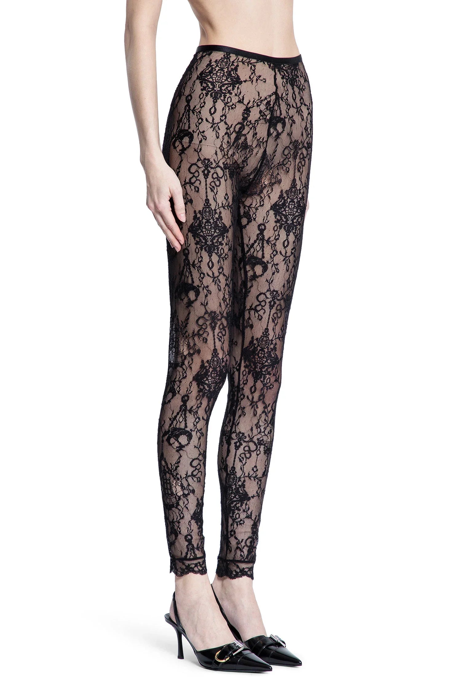 Chandelier Lace Leggings - Antonioli.eu