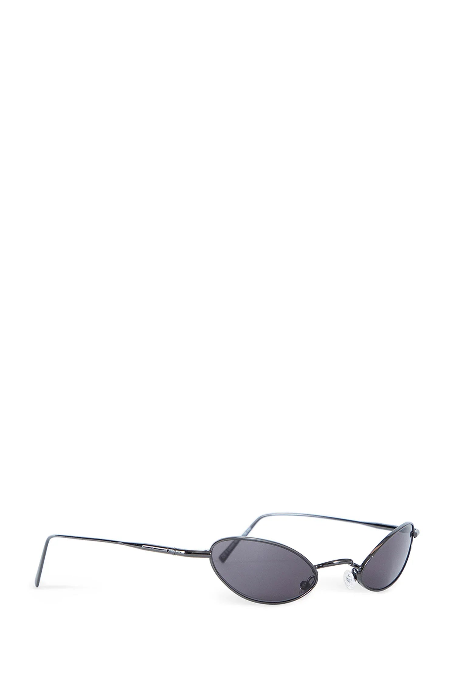 Oval Steel and Silver Sunglasses - Antonioli.eu
