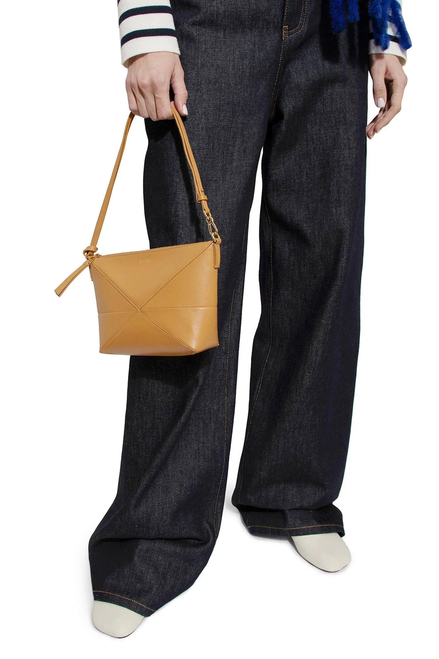 Puzzle fold shoulder bag - Antonioli.eu