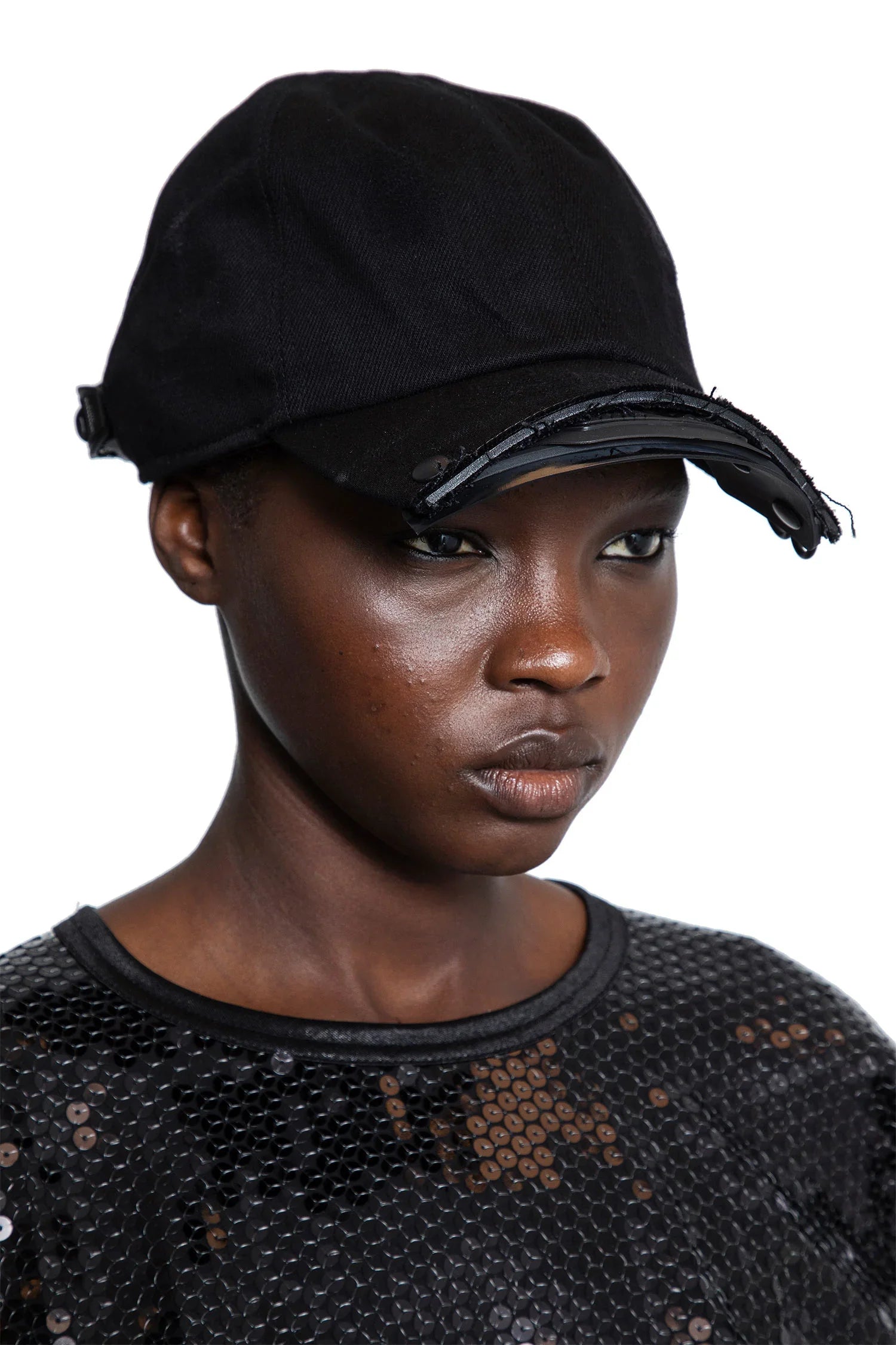 Object C52 cropped baseball cap - Antonioli.eu