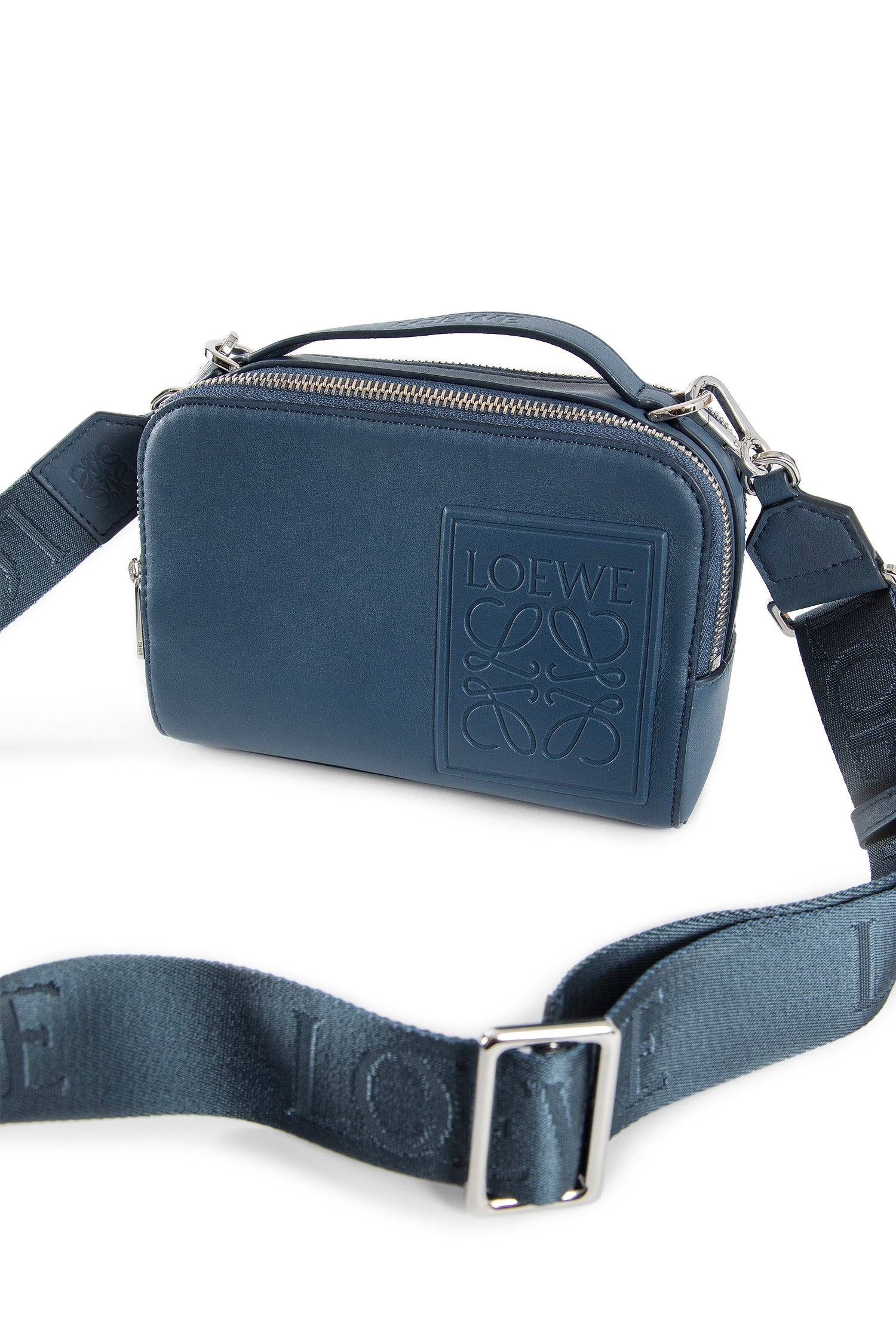 Mini Crossbody Camera Bag in Satin Calfskin
