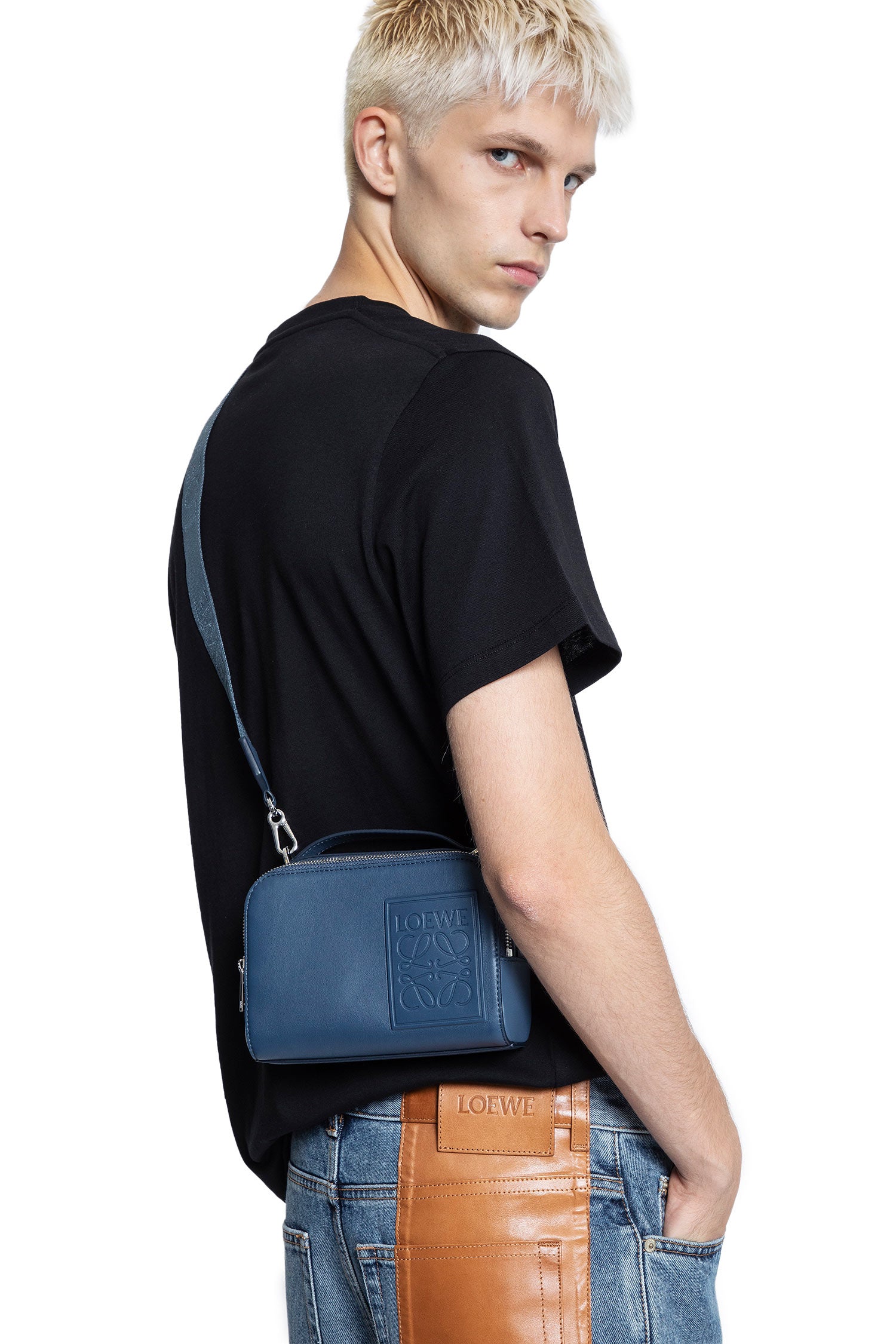 Mini Crossbody Camera Bag in Satin Calfskin