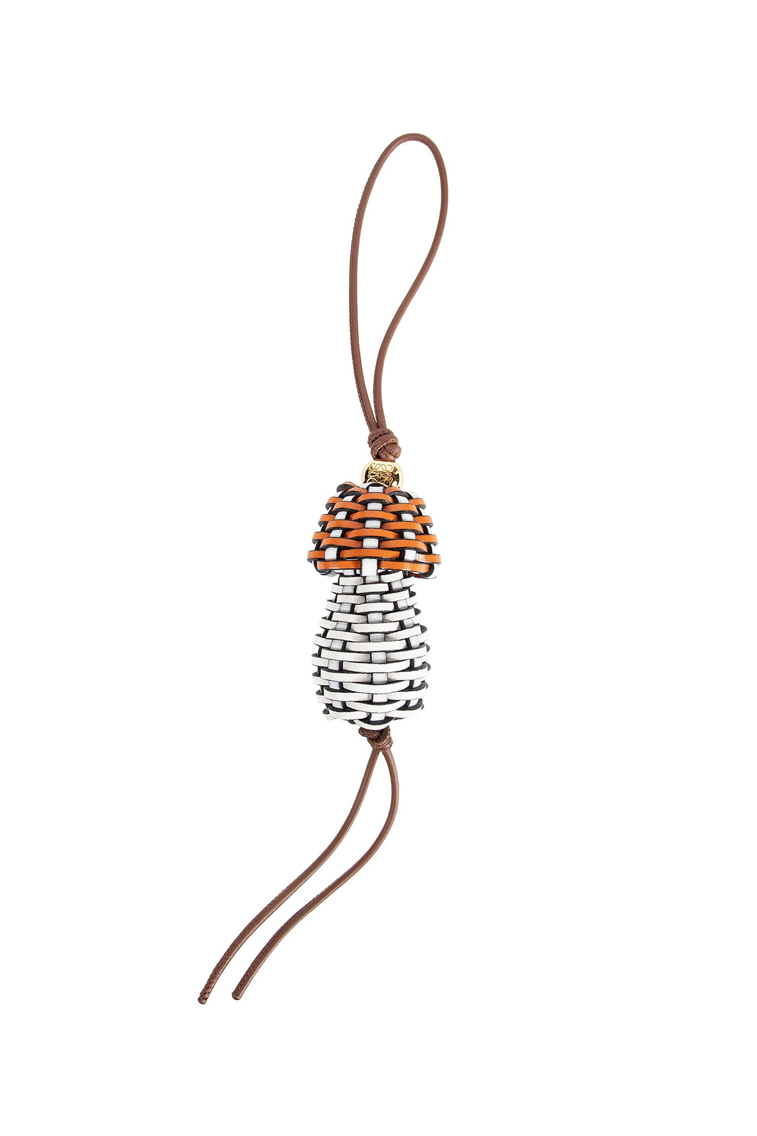Suna Fujita Mushroom Charm in Classic Calfskin