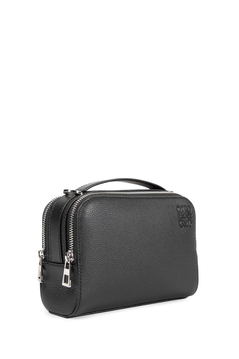 Mini Camera Crossbody bag in soft grained calfskin
