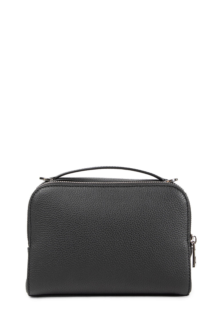 Mini Camera Crossbody bag in soft grained calfskin