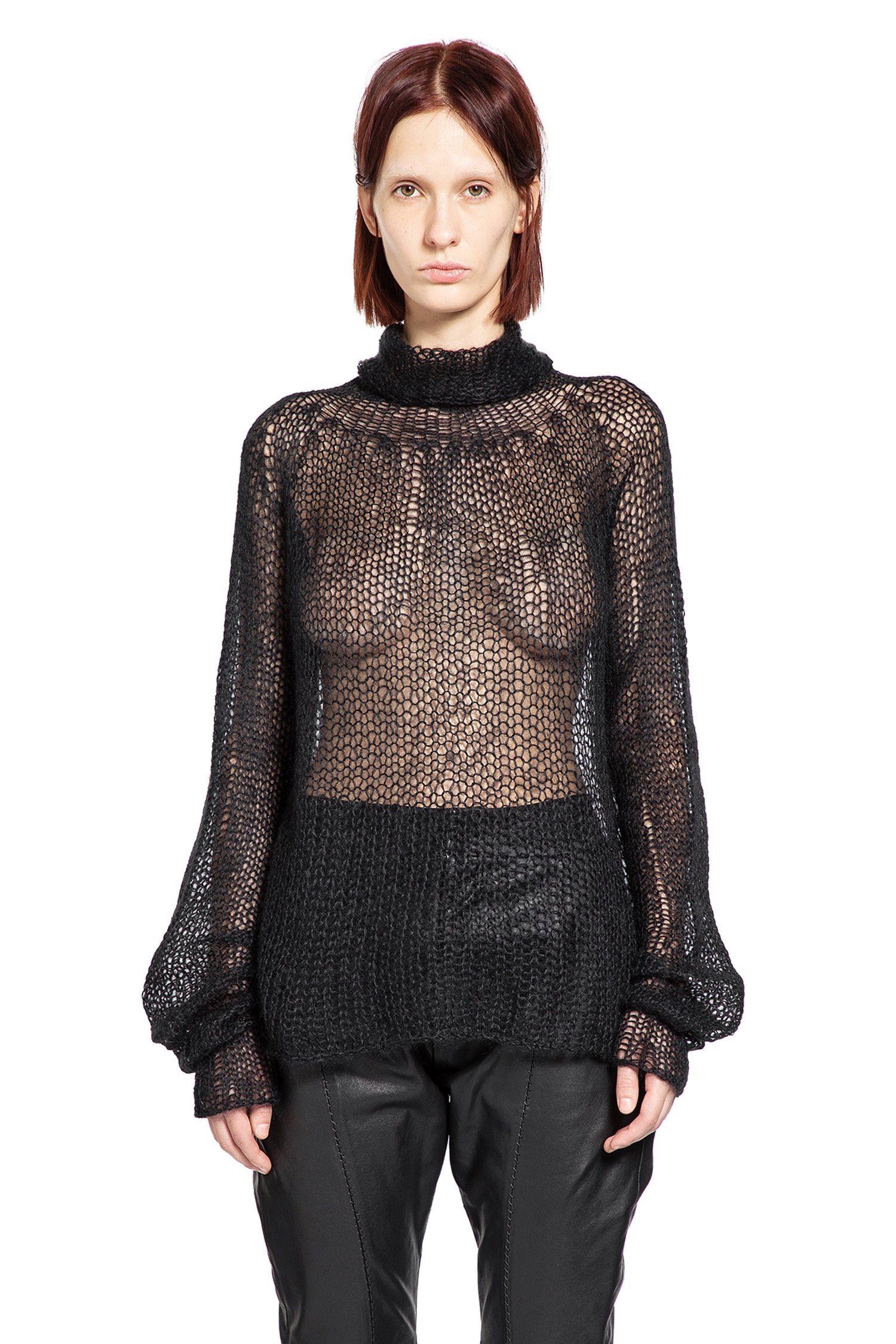 Mohair Turtleneck Sweater