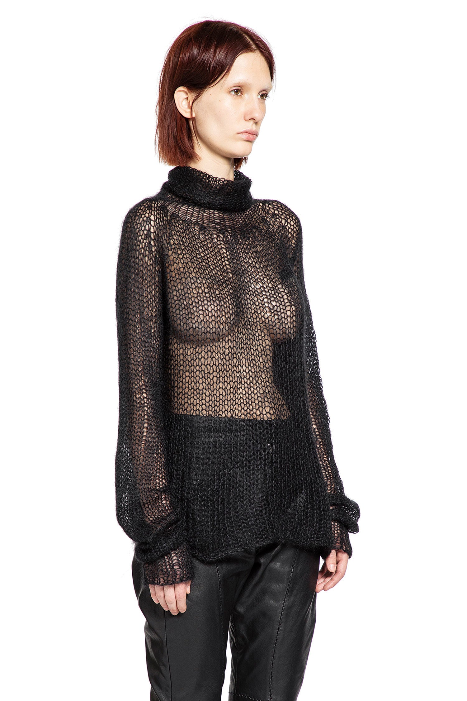 Mohair Turtleneck Sweater
