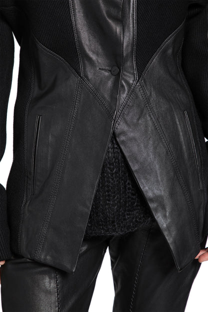 Silk and Lambskin Jacket - Antonioli.eu