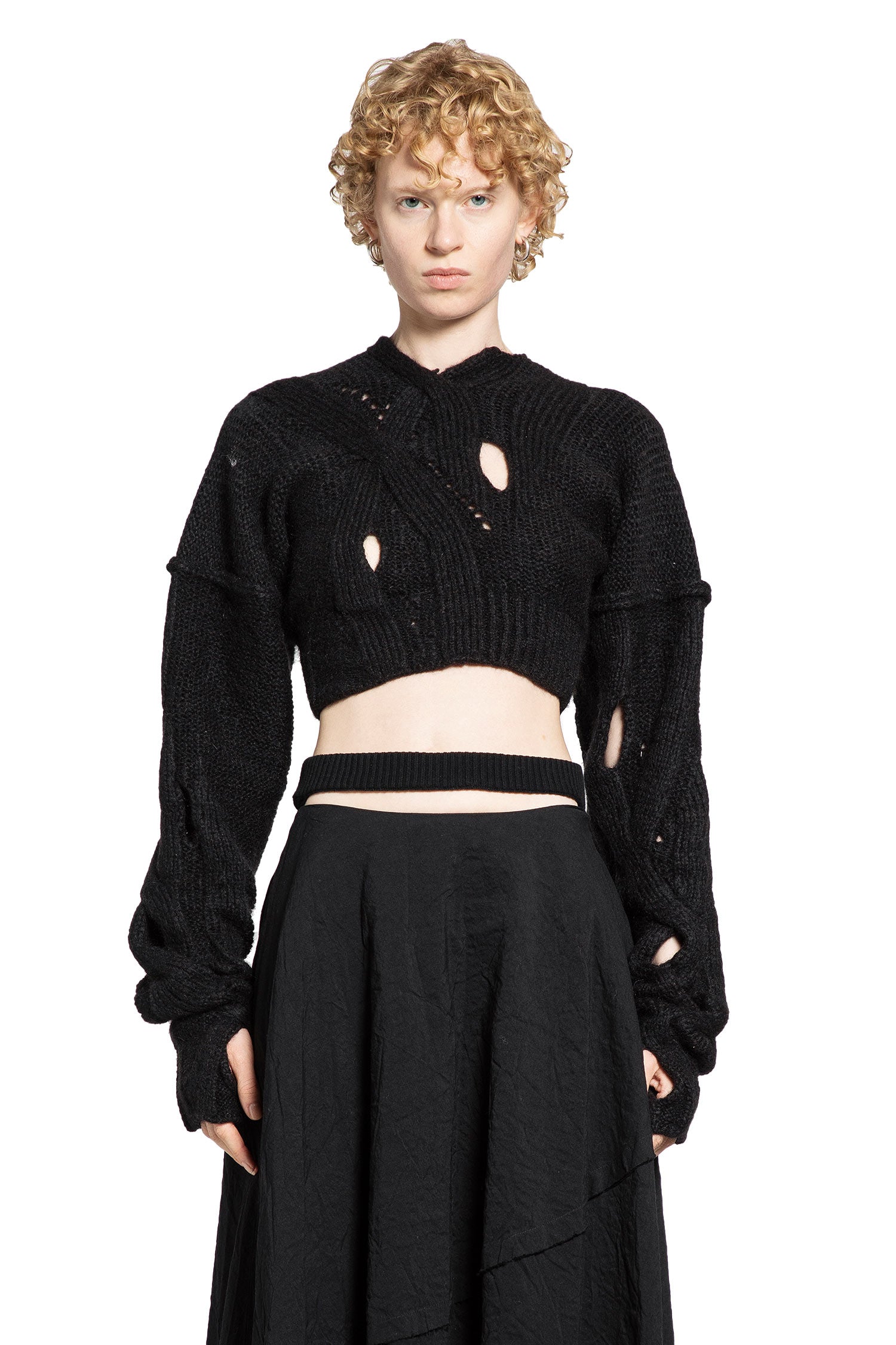 Cables Crop Top - Antonioli.eu