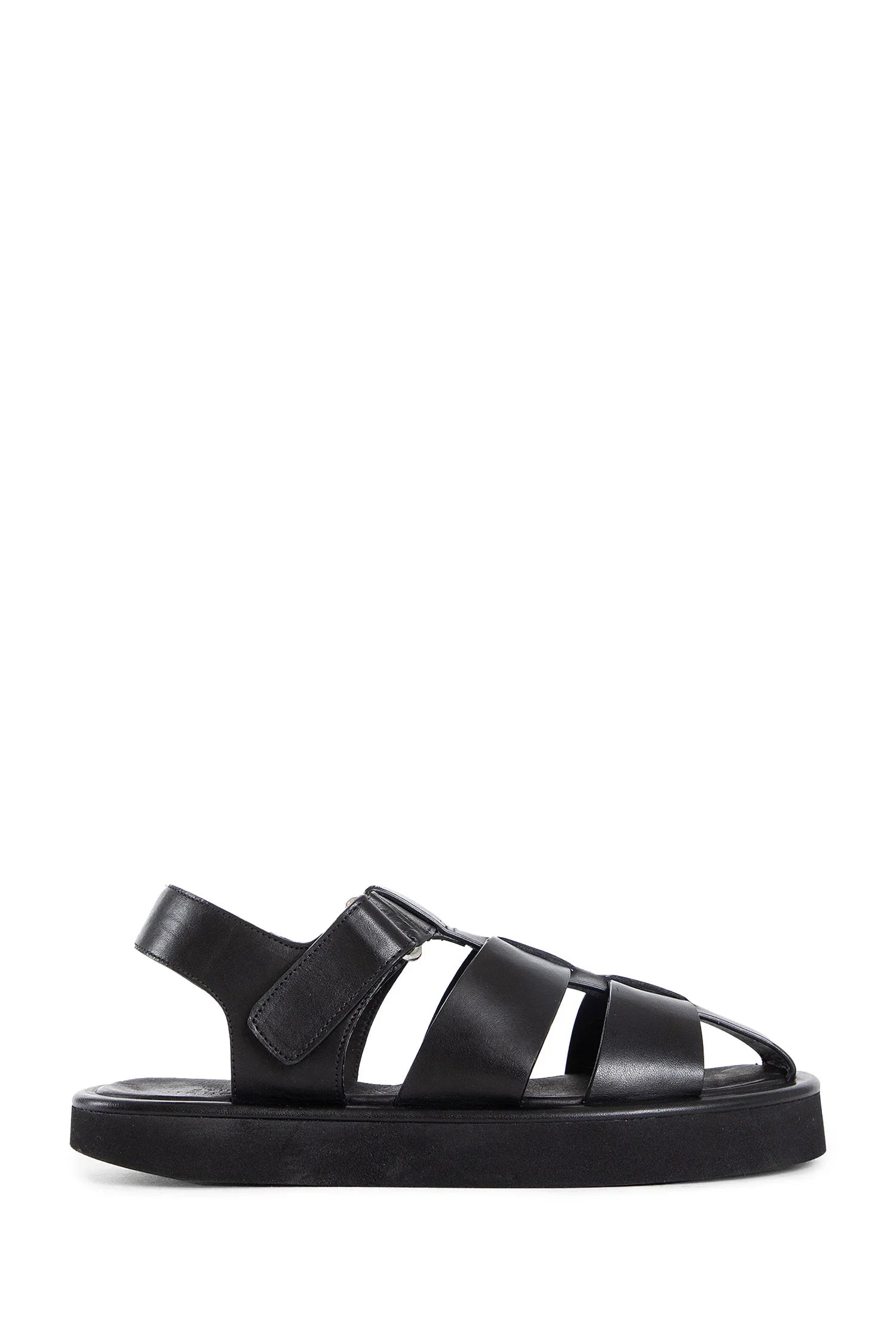 STUDIO NICHOLSON WOMAN BLACK SANDALS & SLIDES - Antonioli.eu