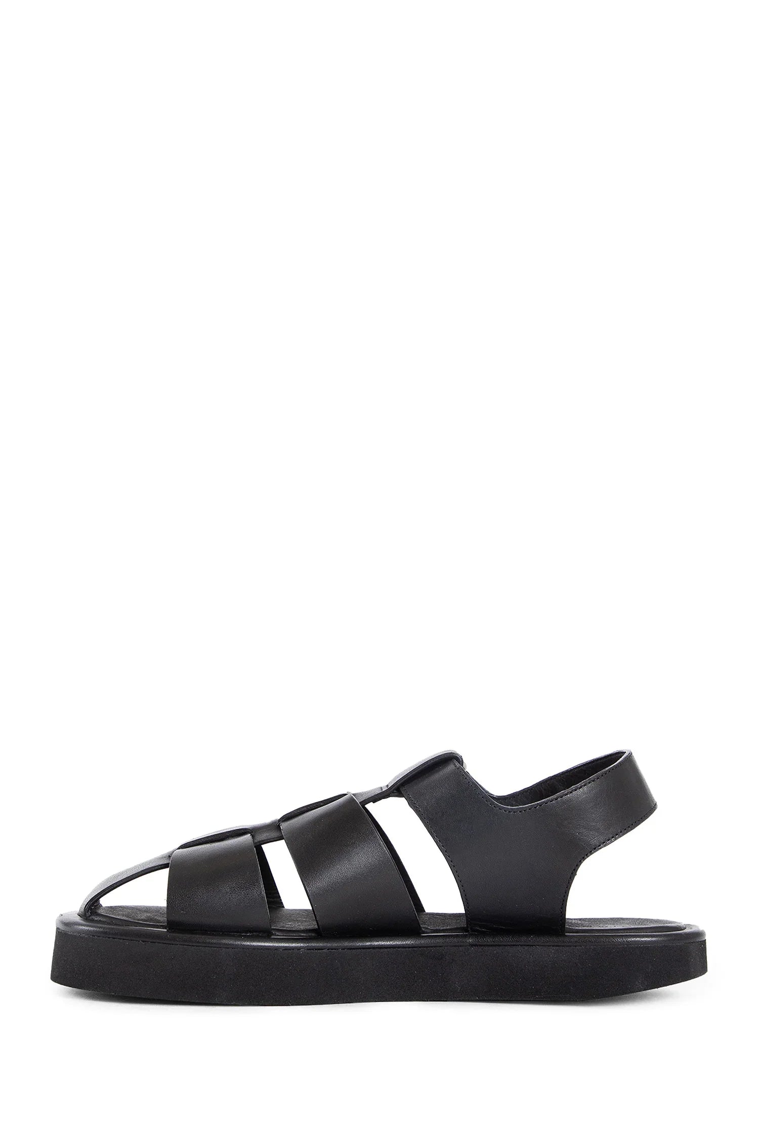 STUDIO NICHOLSON WOMAN BLACK SANDALS & SLIDES - Antonioli.eu