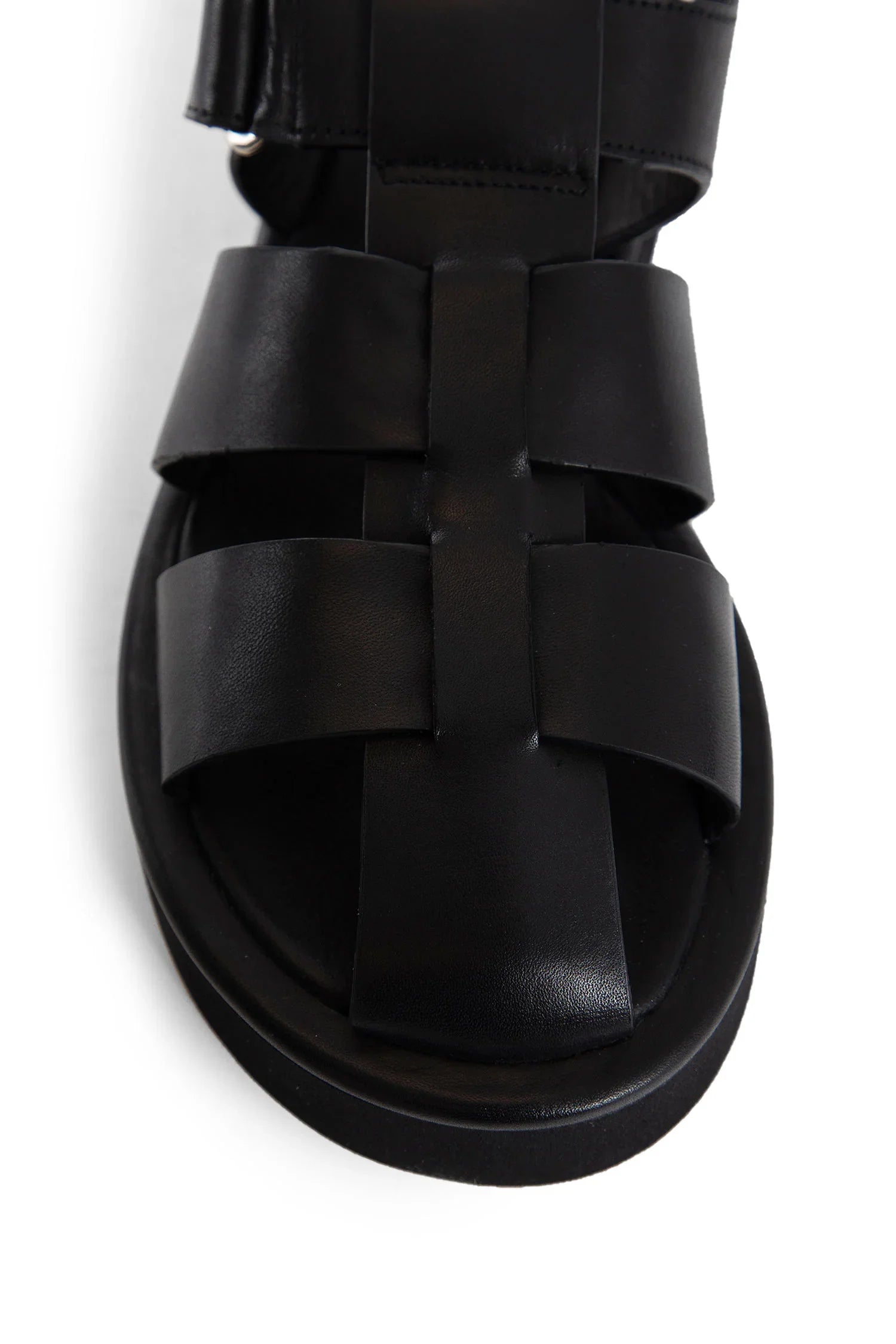 STUDIO NICHOLSON WOMAN BLACK SANDALS & SLIDES - Antonioli.eu