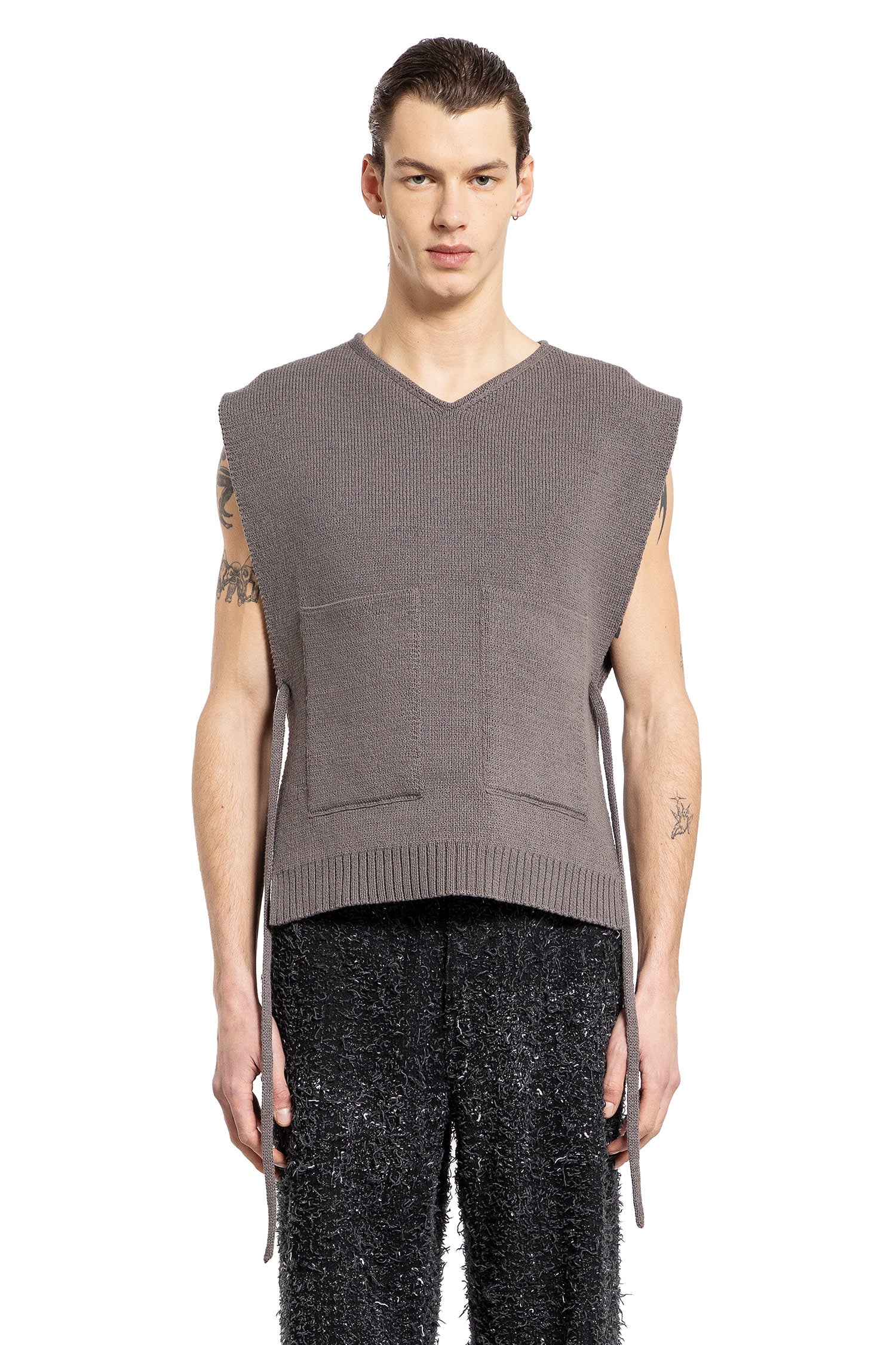Tape Knit Vest