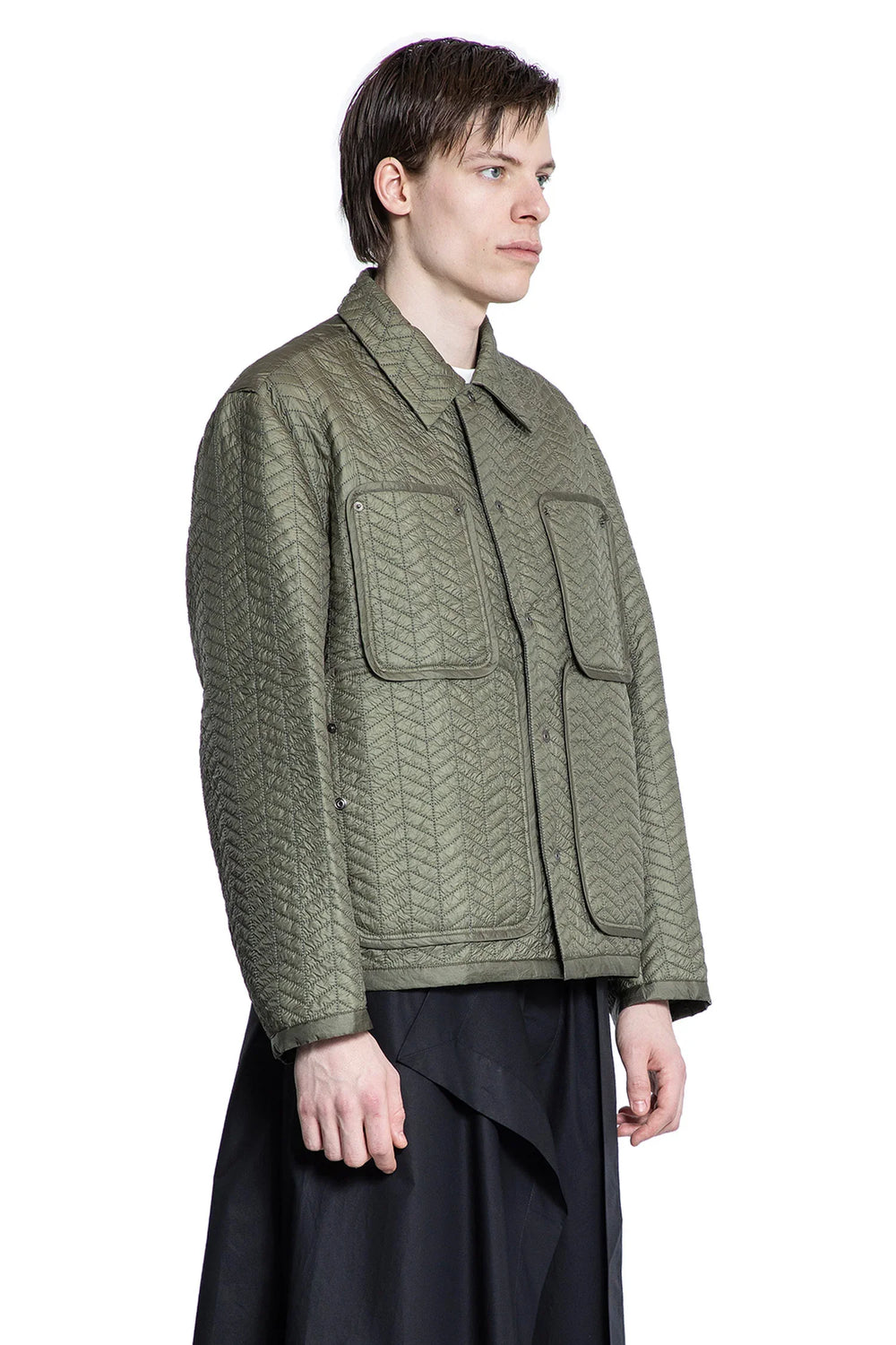 Quilted Worker Jacket - Antonioli.eu