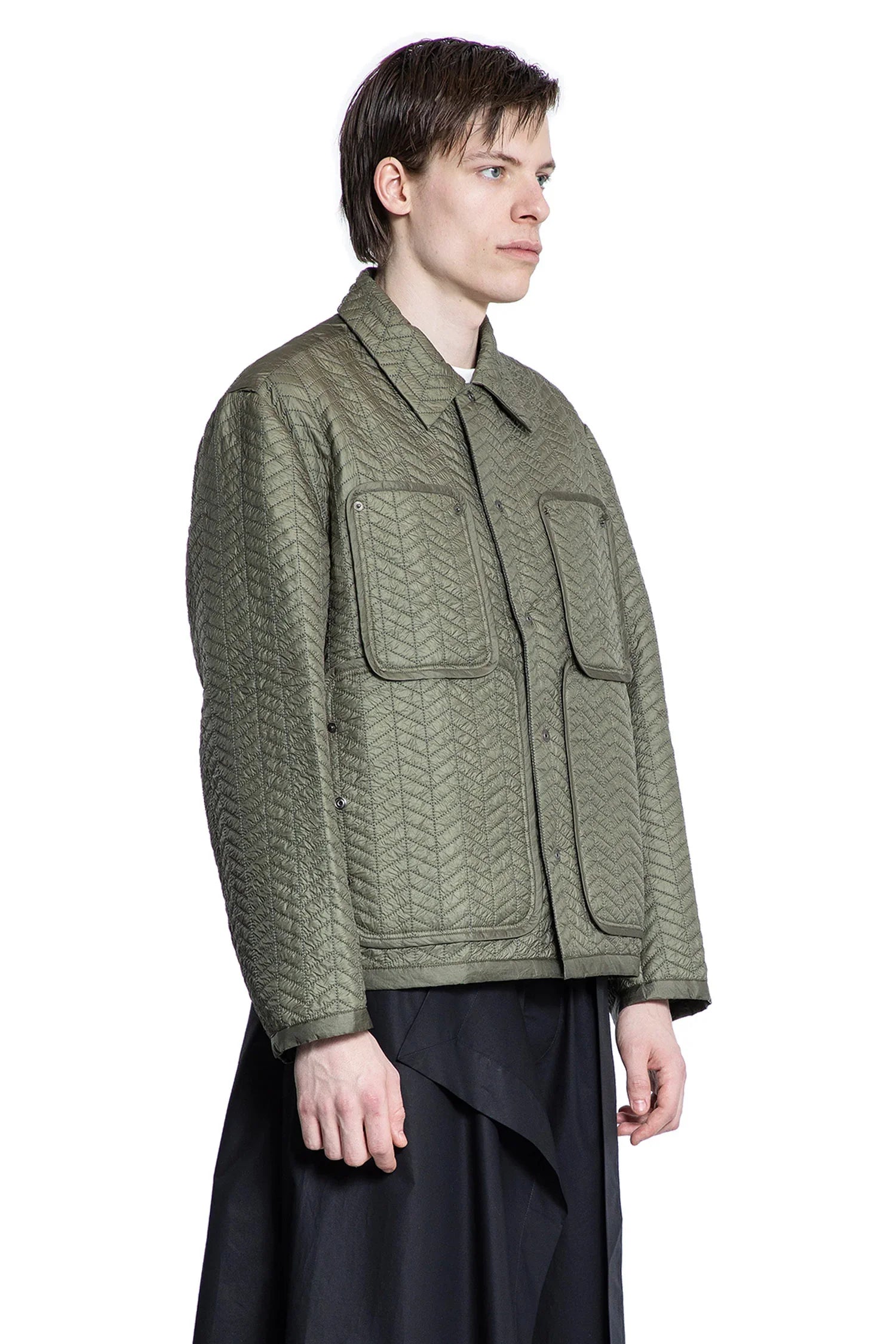 Quilted Worker Jacket - Antonioli.eu