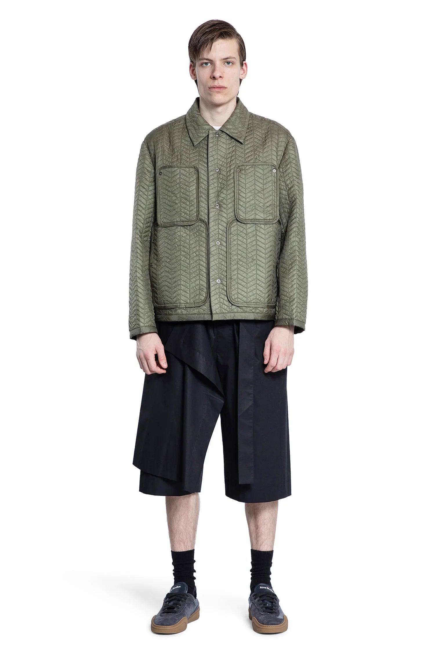 Quilted Worker Jacket - Antonioli.eu