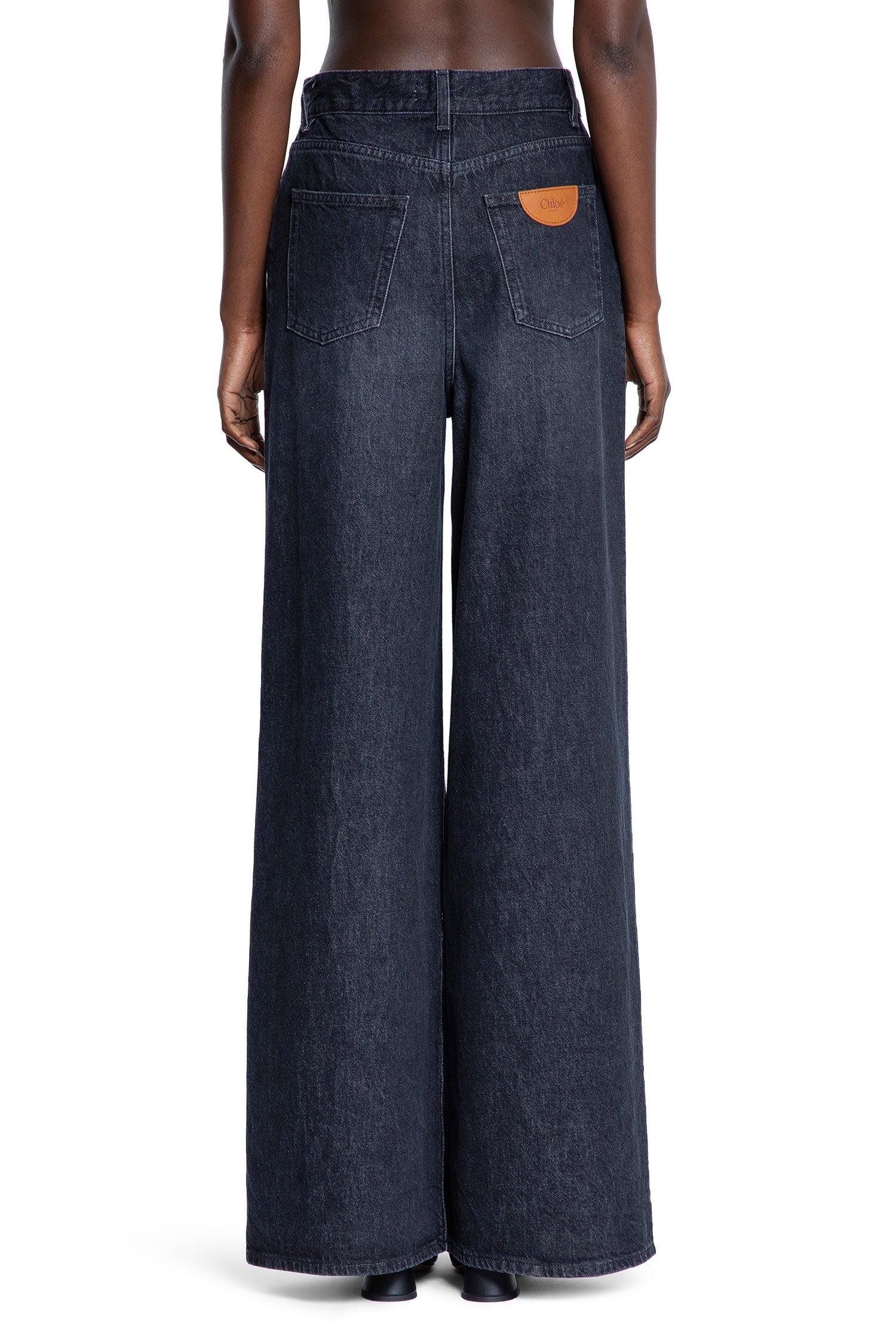 High-Rise Wide-Leg Jeans - Antonioli.eu