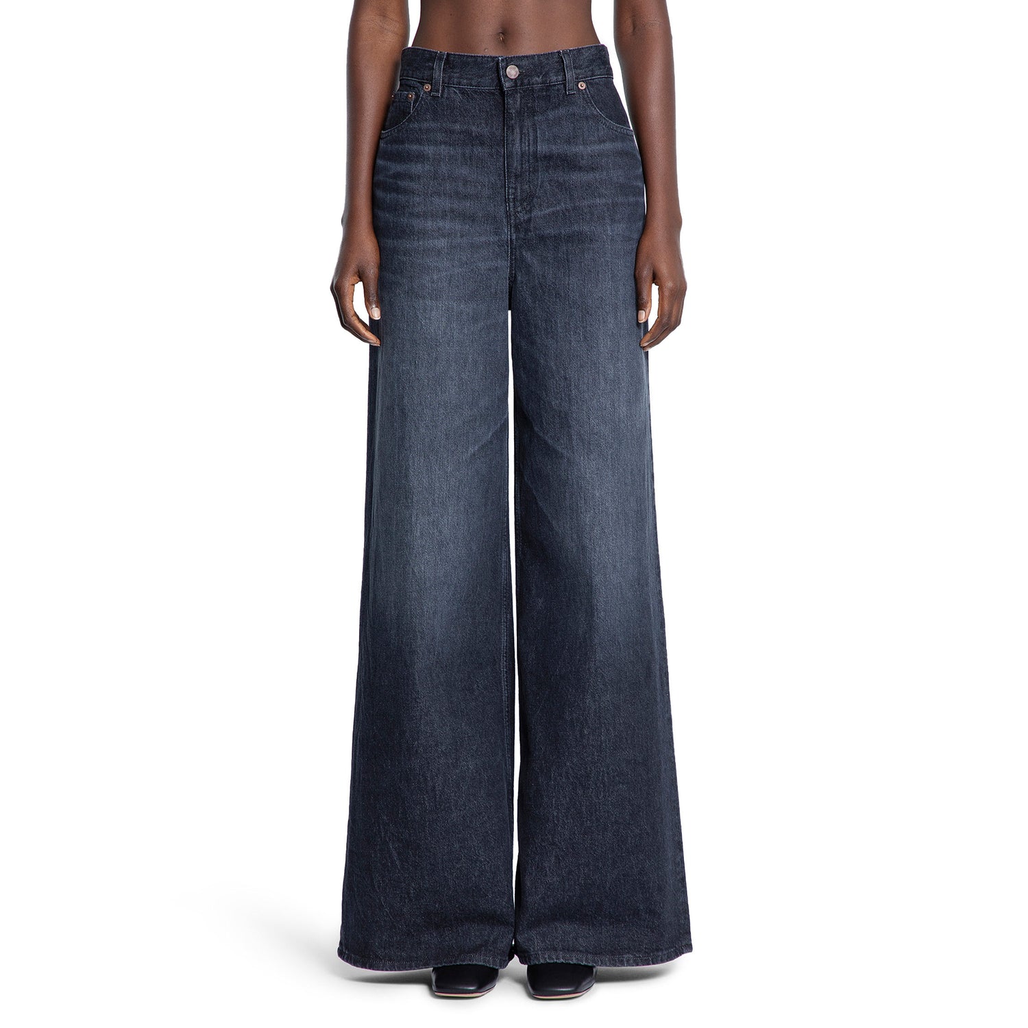 High-Rise Wide-Leg Jeans - Antonioli.eu