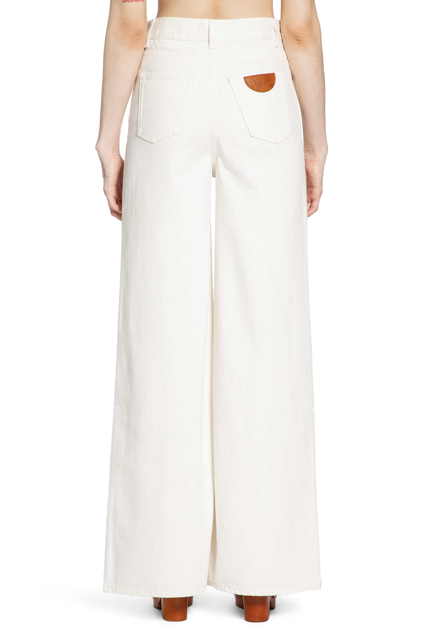 High-Rise Wide Jeans