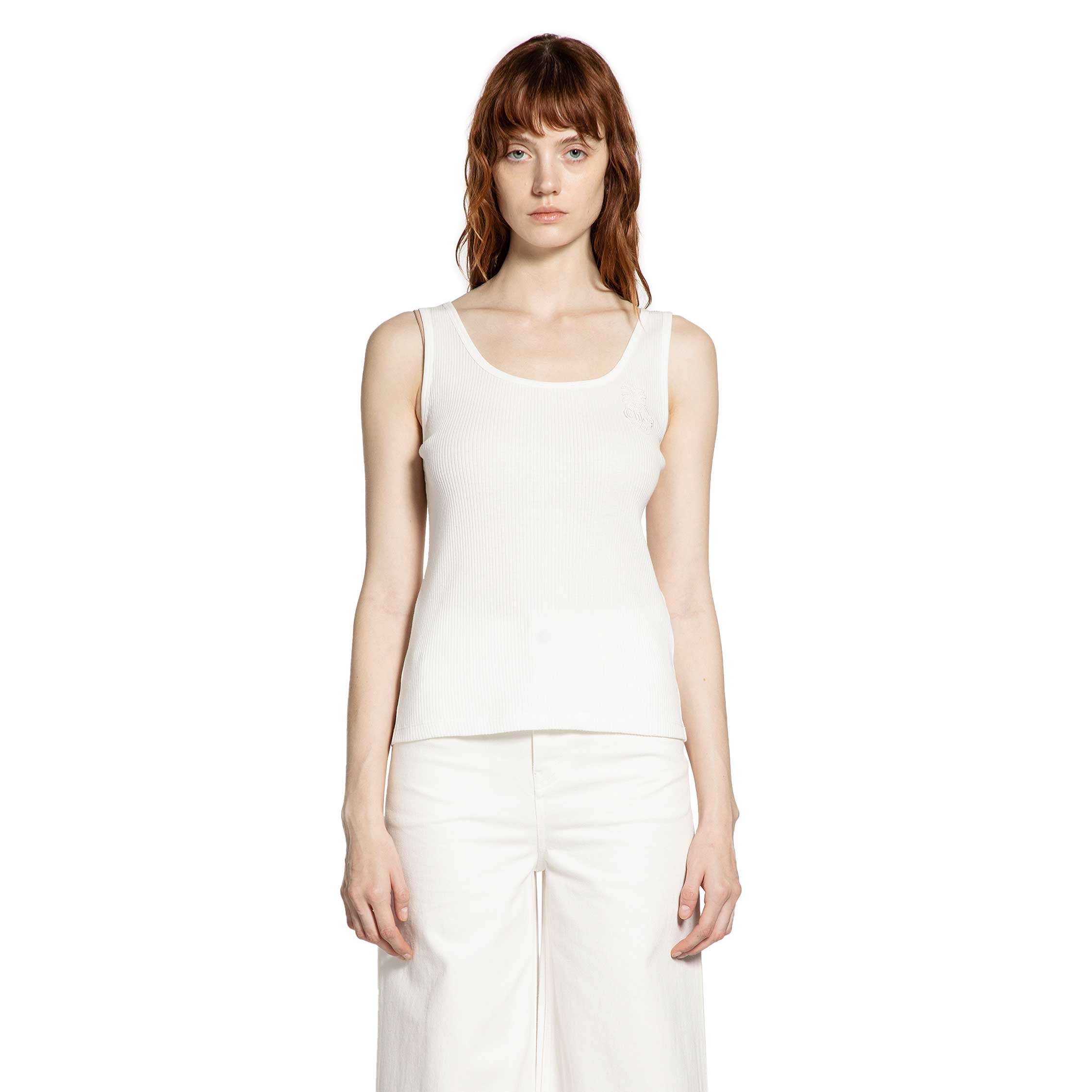 Tank Top in Cotton Jersey