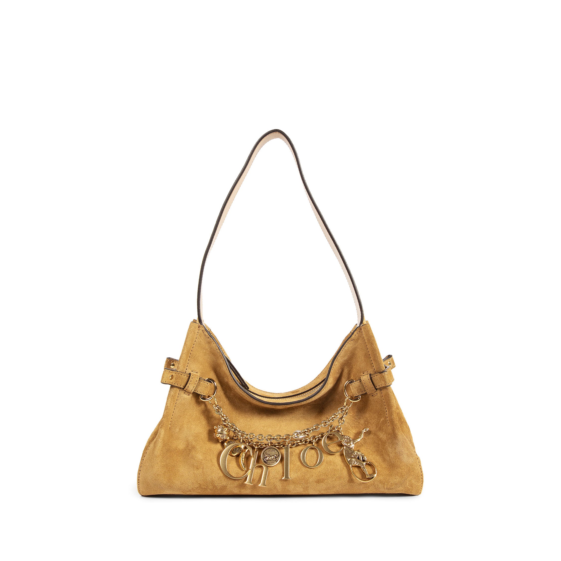 Charms Hobo Bag in Suede