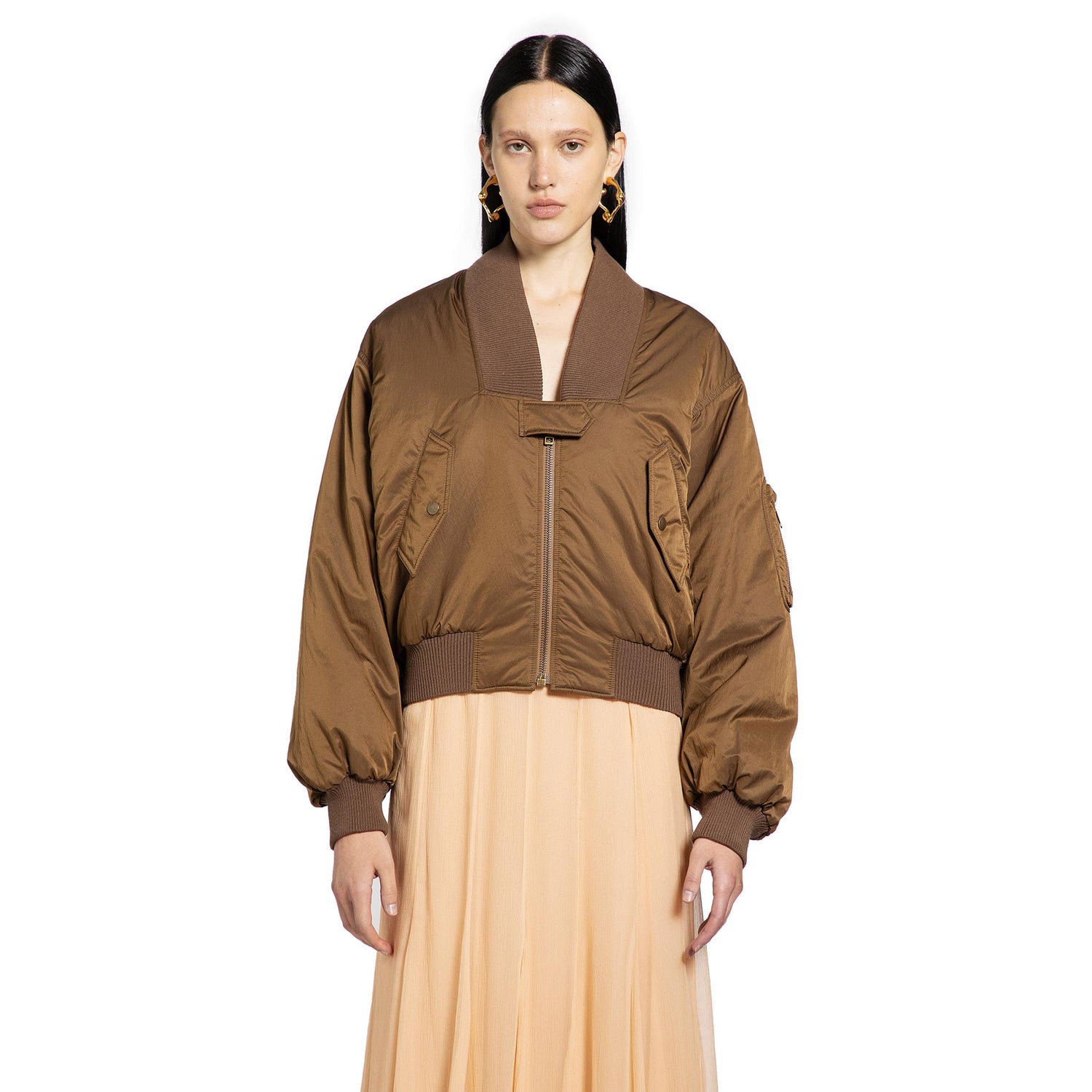 Bomber Jacket in Nylon - Antonioli.eu