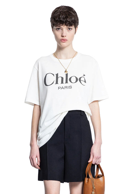 Cotton Jersey Logo Oversize T-Shirt - Antonioli.eu