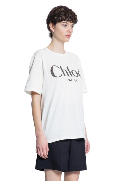 Cotton Jersey Logo Oversize T-Shirt - Antonioli.eu