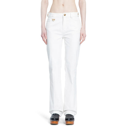 Straight Trousers in Cotton Canvas - Antonioli.eu