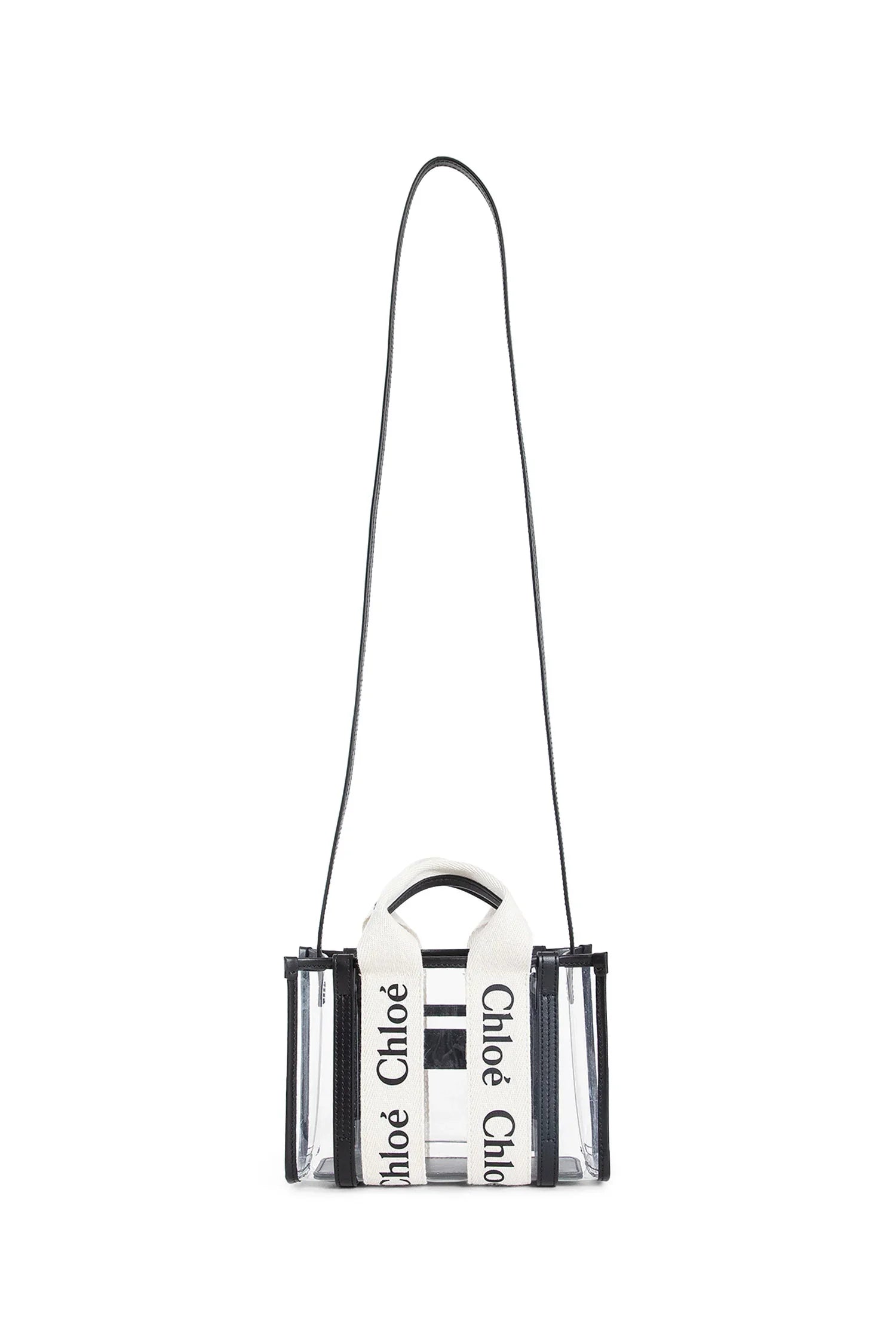 Woody tote bag in jelly and leather - Antonioli.eu