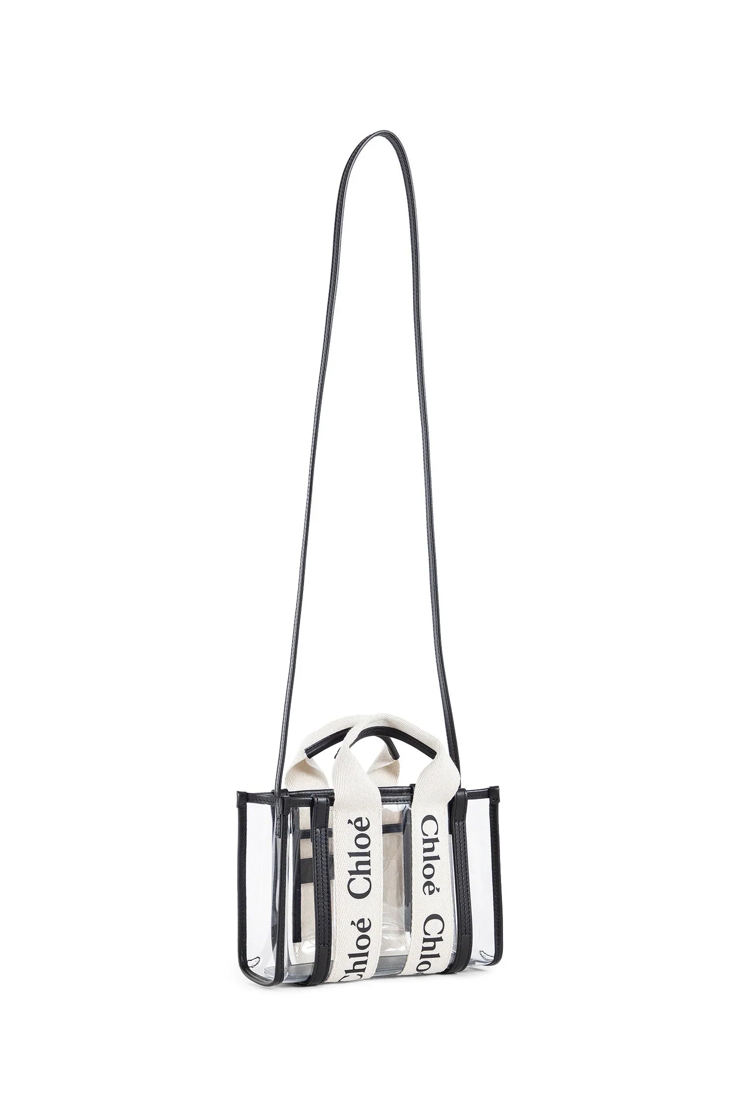 Woody tote bag in jelly and leather - Antonioli.eu