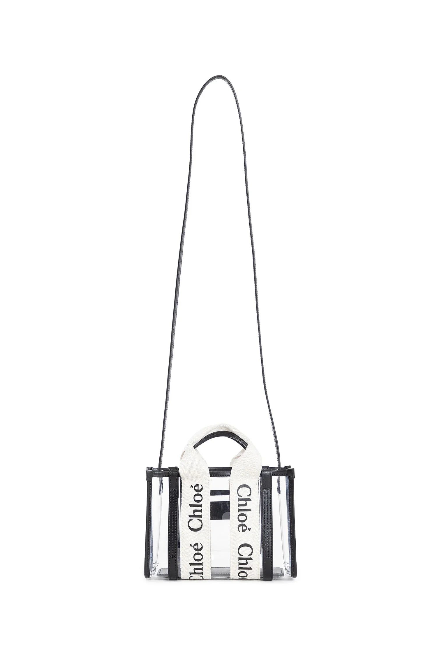 Woody tote bag in jelly and leather - Antonioli.eu