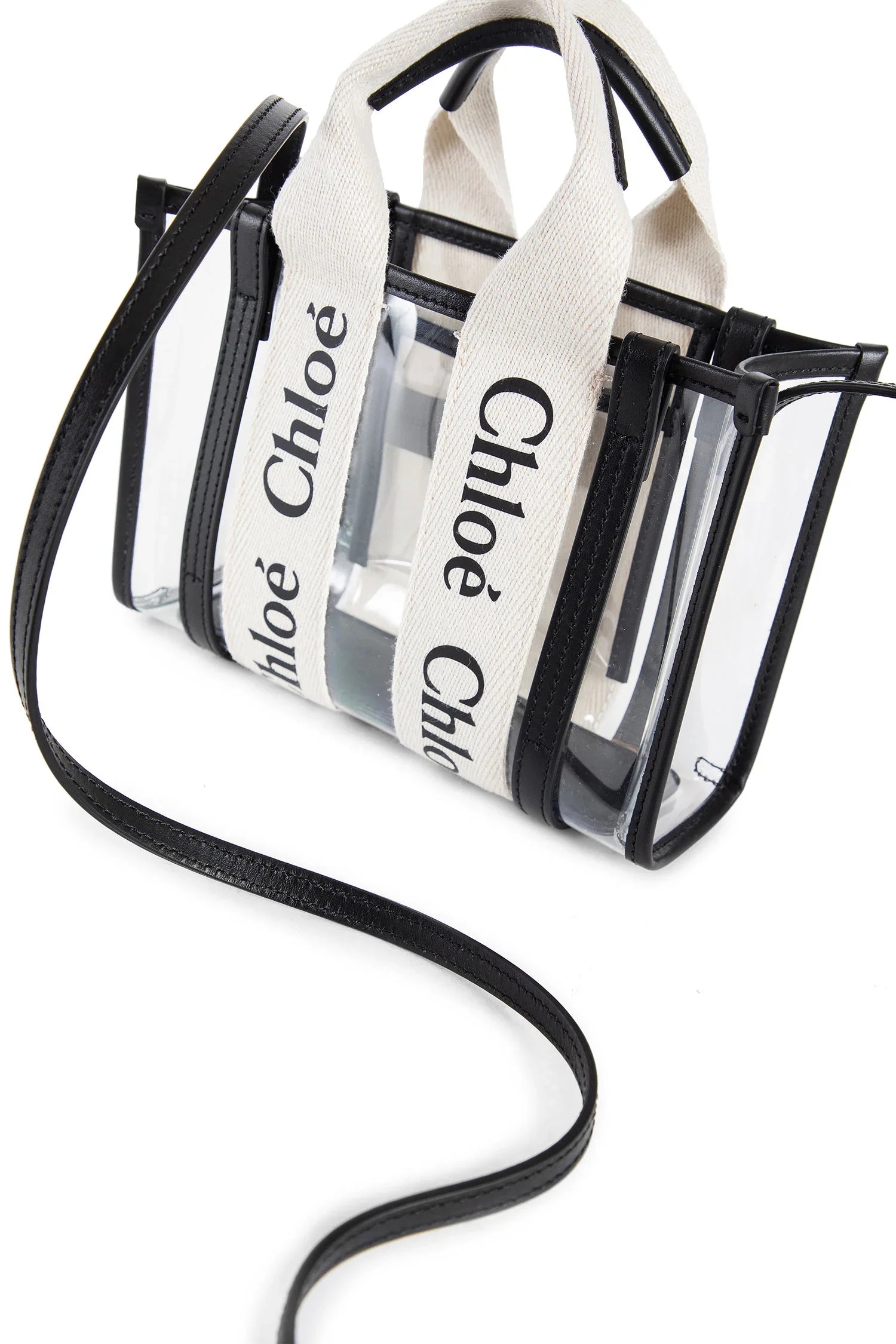 Woody tote bag in jelly and leather - Antonioli.eu