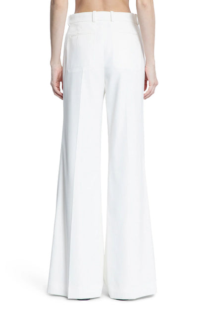 Flared Trousers in Grain De Poudre - Antonioli.eu