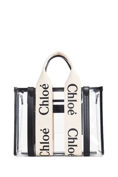 Woody small tote bag in jelly and leather - Antonioli.eu