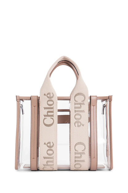 Woody small tote bag in jelly and leather - Antonioli.eu
