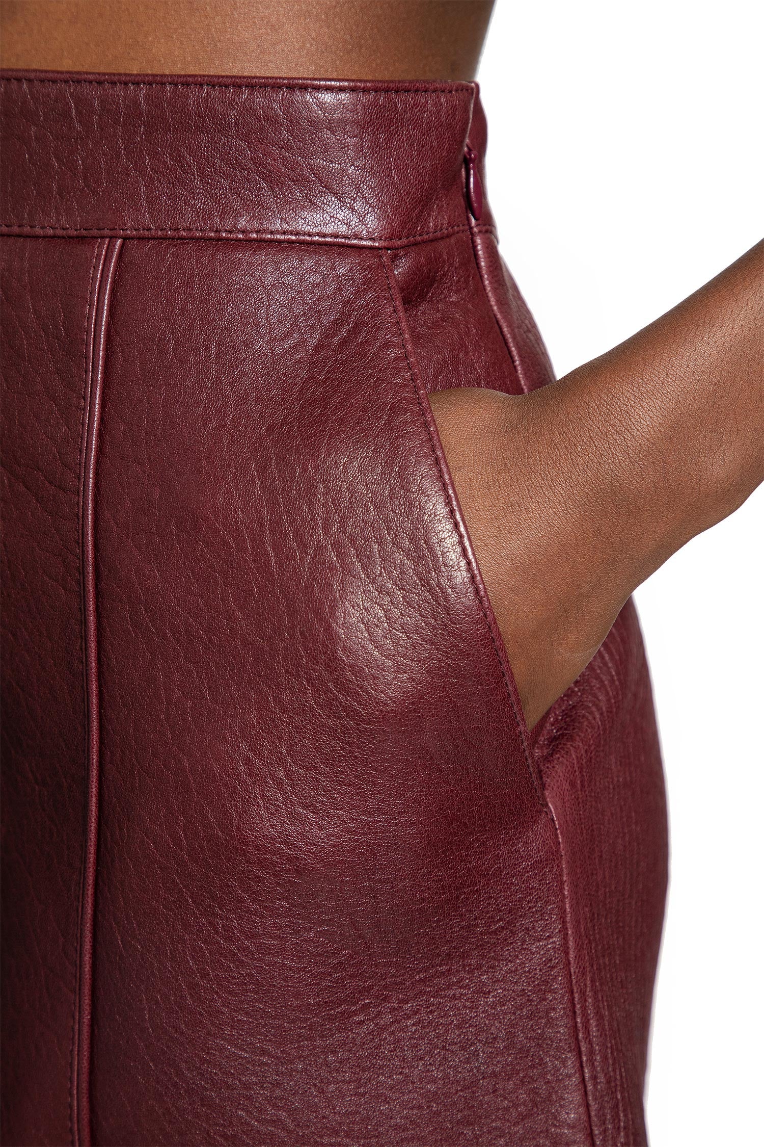Leather Mini Skirt