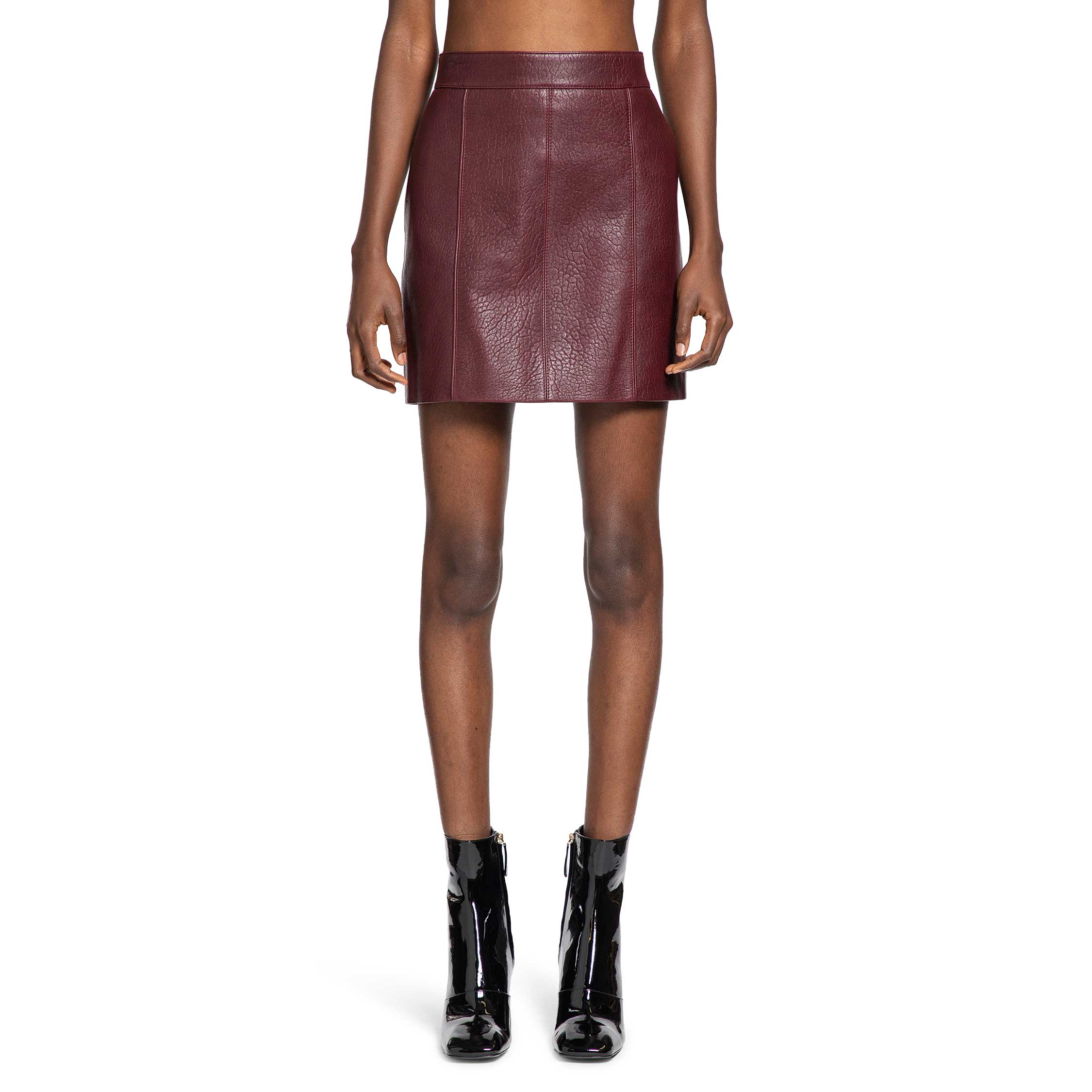 Leather Mini Skirt