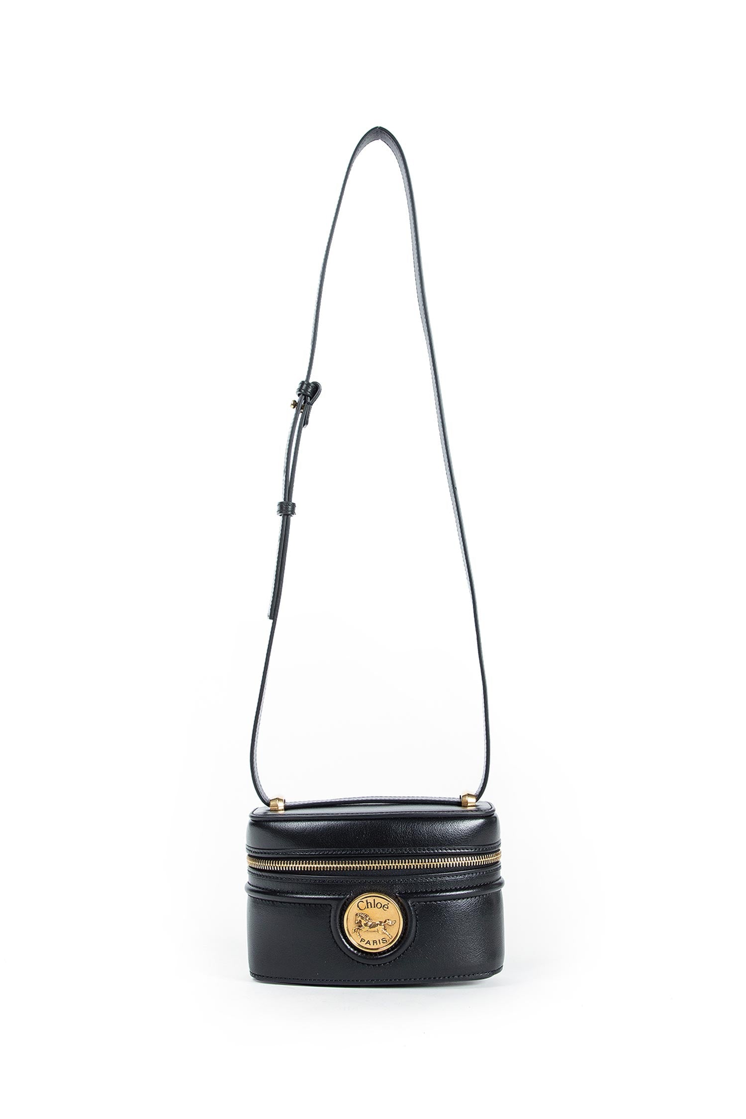 CHLOÉ WOMAN BLACK SHOULDER BAGS